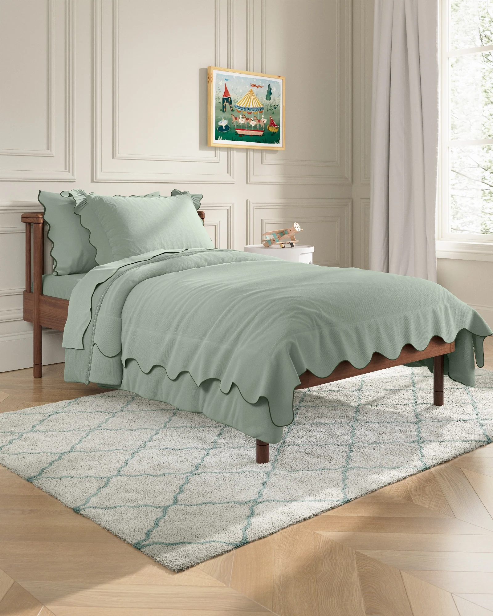 Scallop Dreams Duvet Cover Set - Image 4