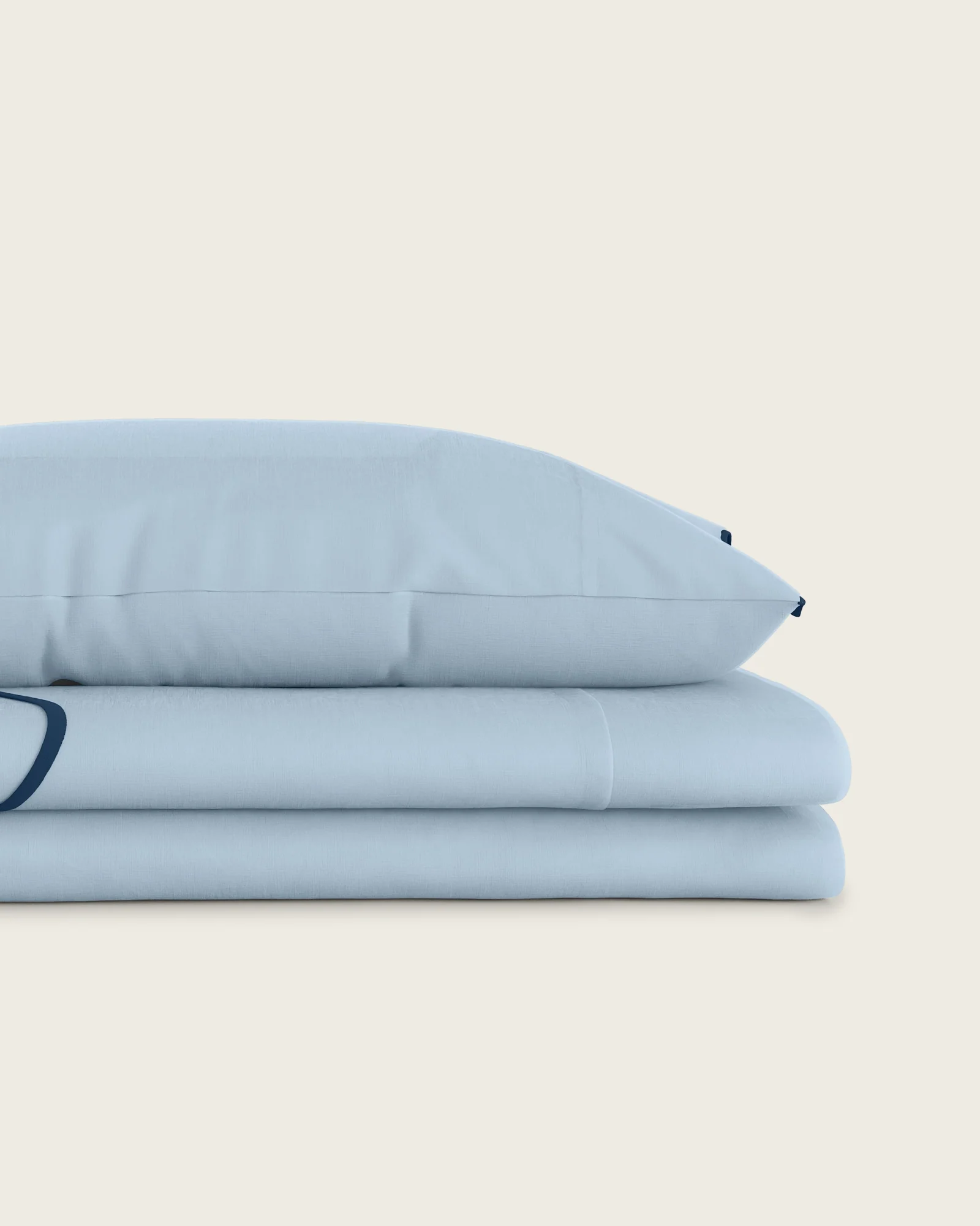 Scallop Edge Twin Sheet Set