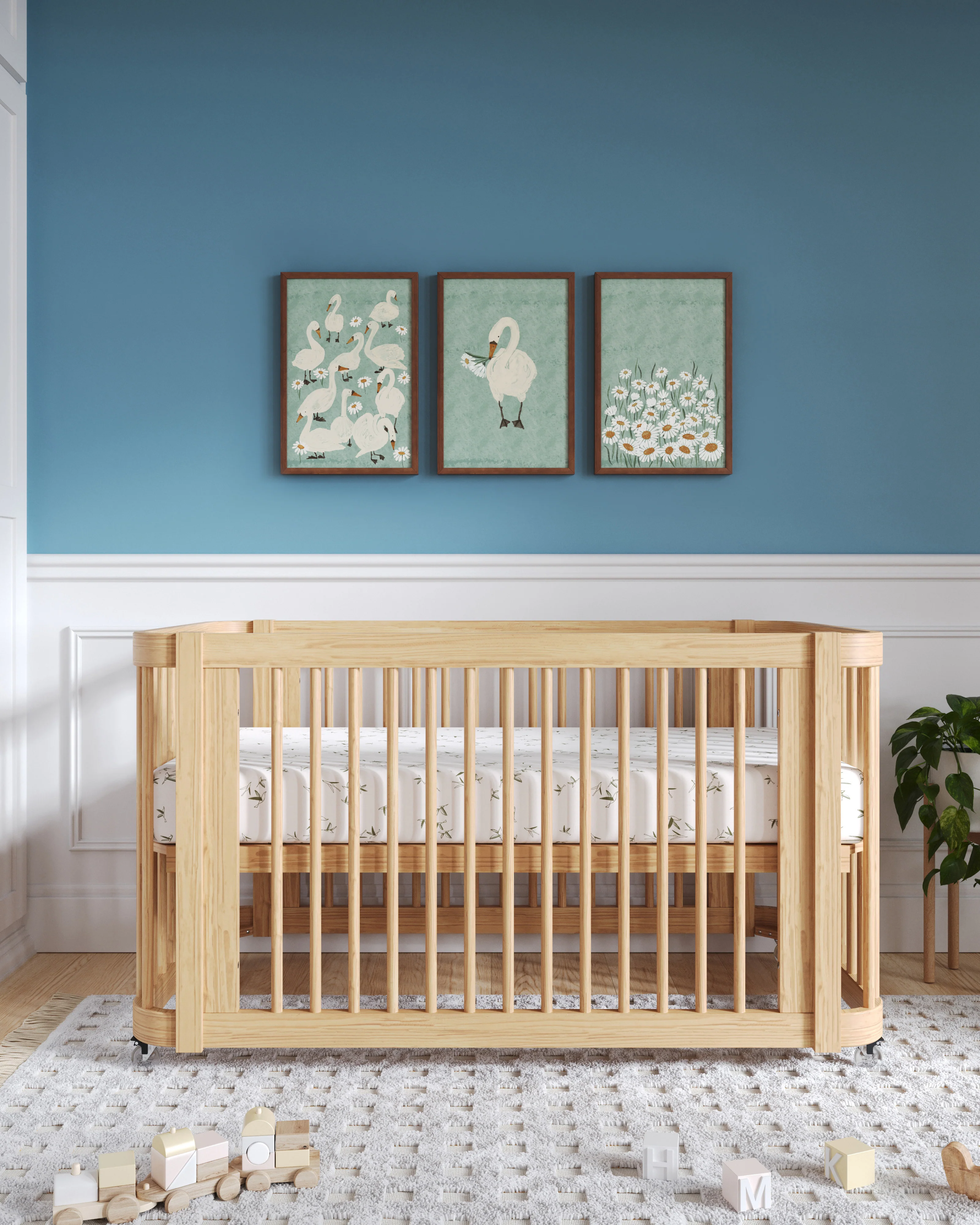 Several Swans Framed Wall Art Set - Image 15