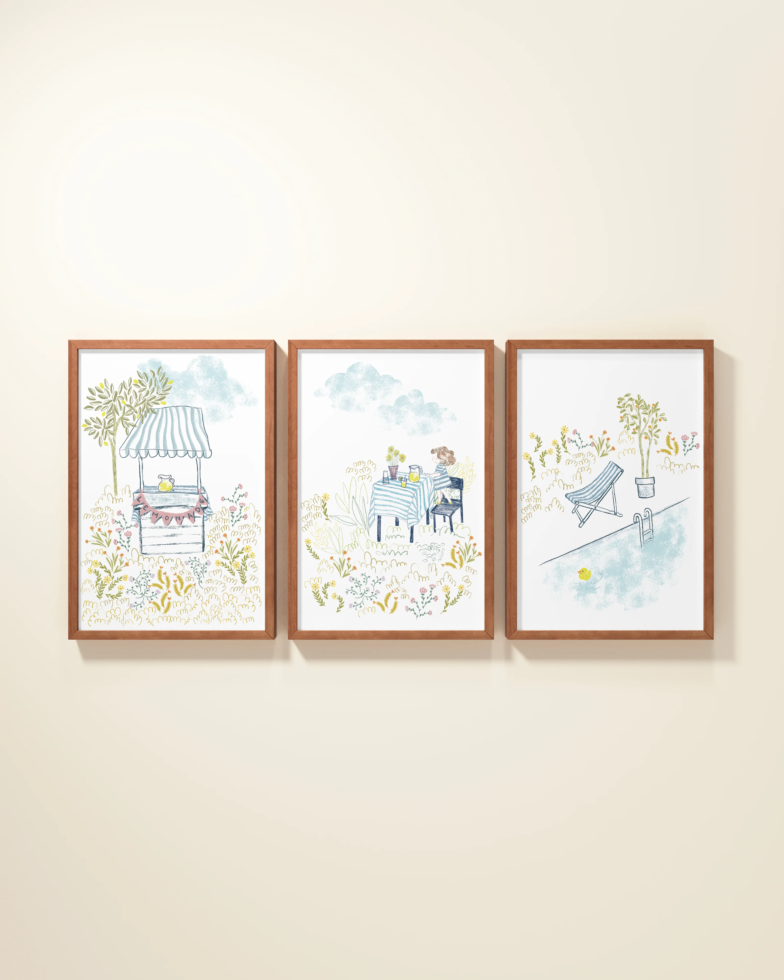 Sicily Framed Wall Art Set - Image 8