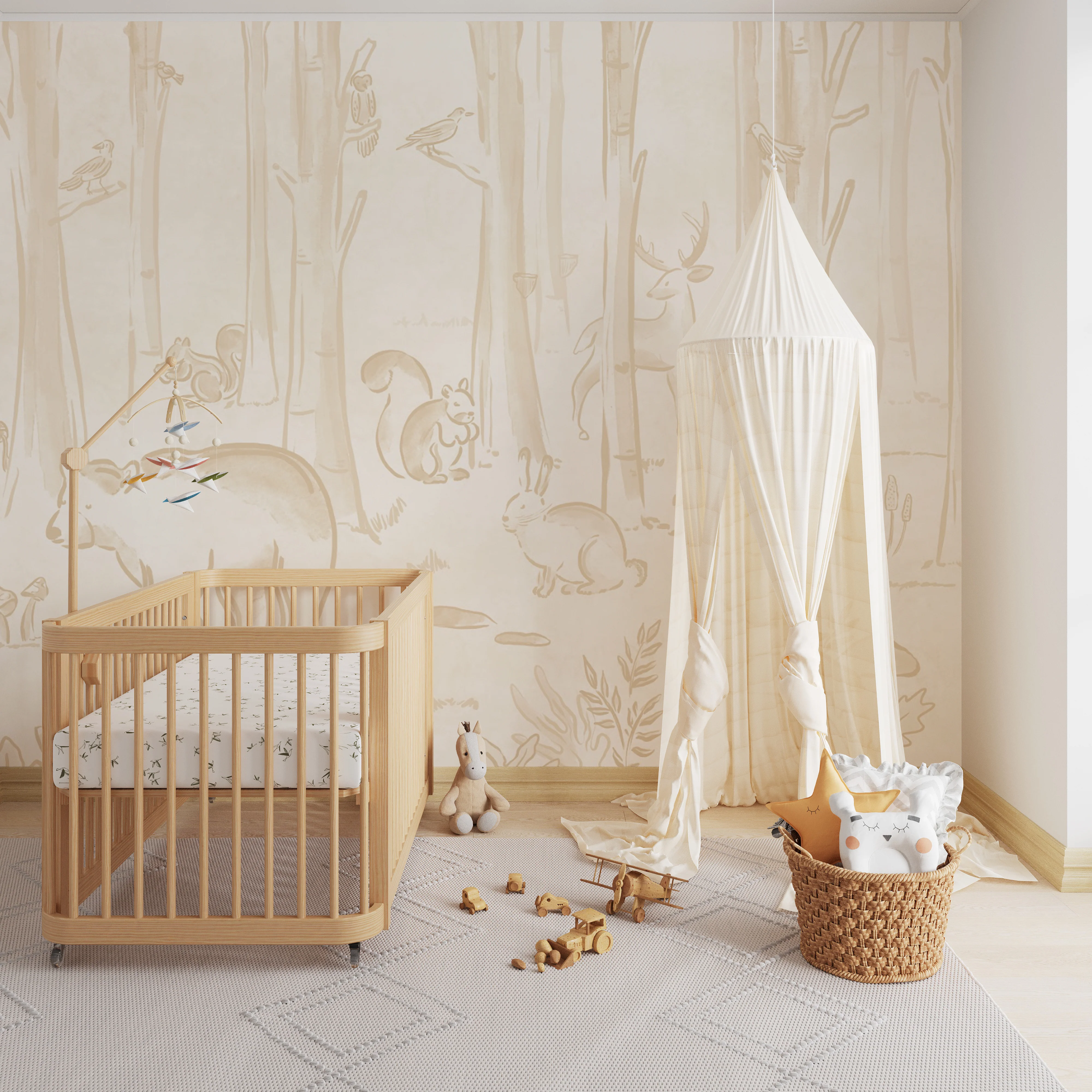 Sierra Wall Mural Sample