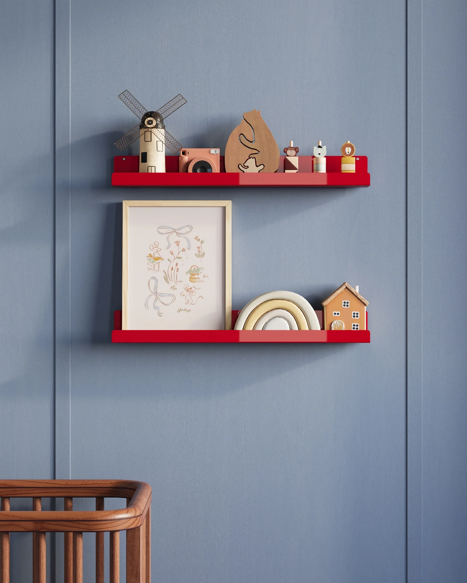 Slim Floating Shelf Set - Image 5