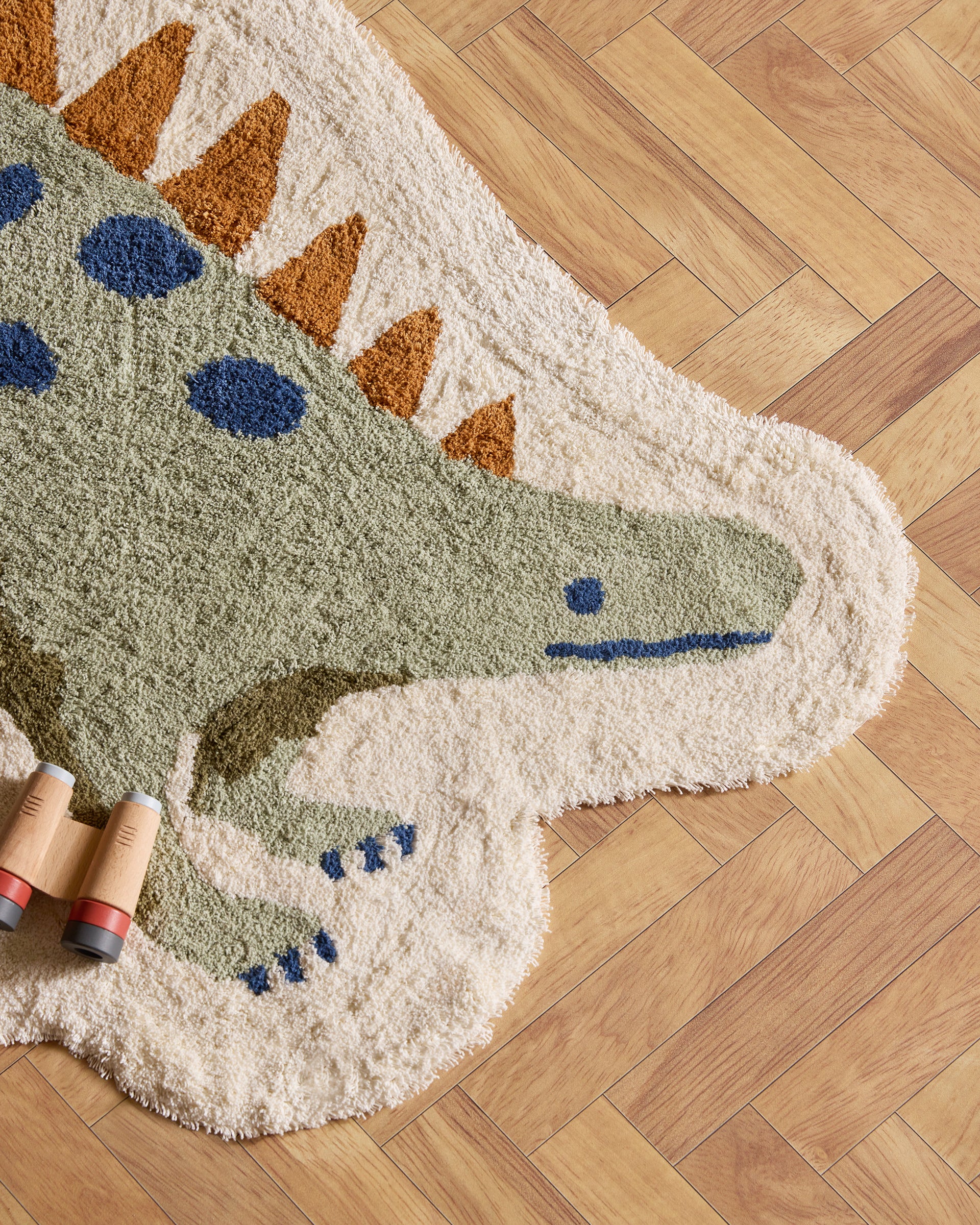 Stegosaurus Washable Rug - Image 2