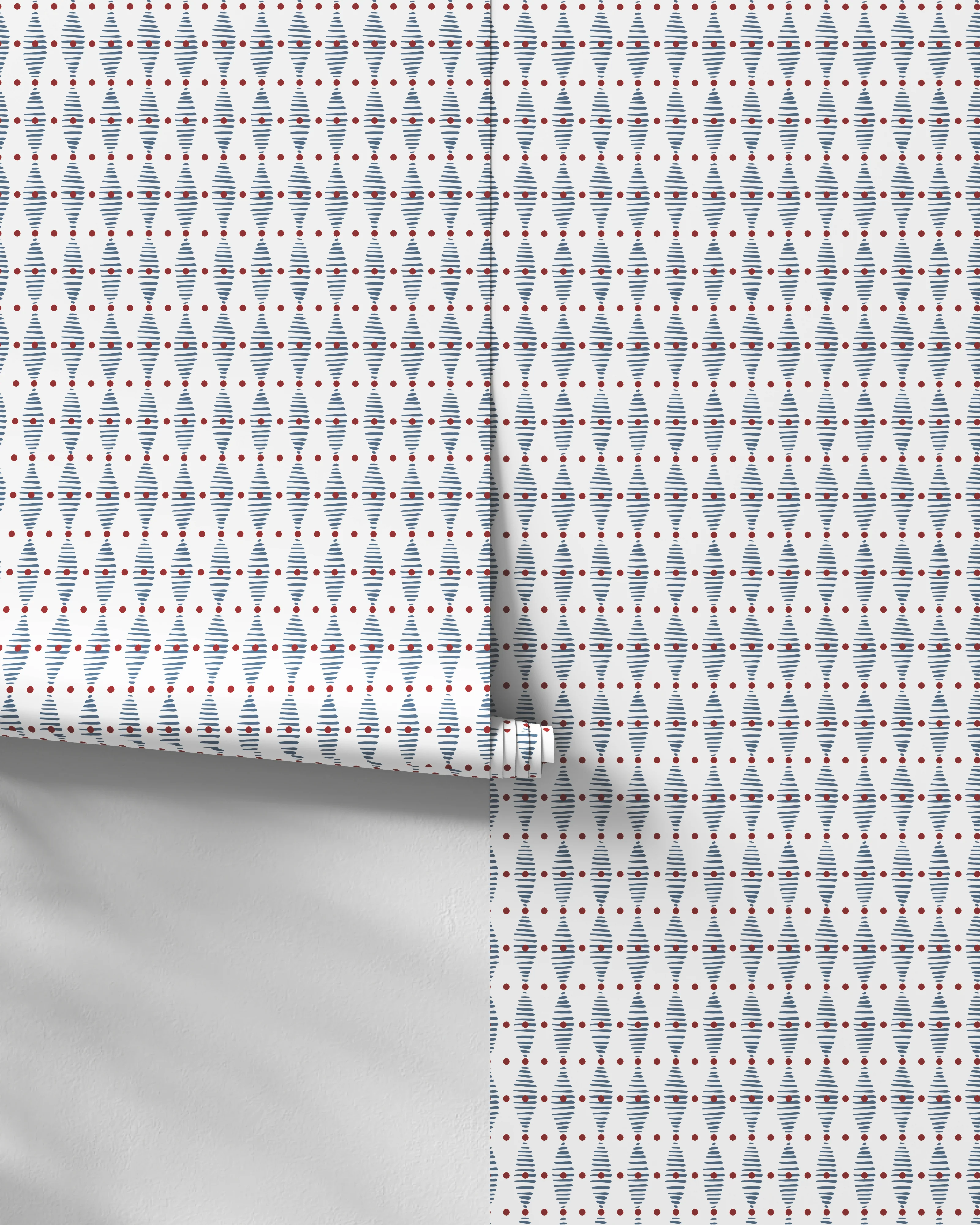 Stitched Spots Wallpaper - Image 4