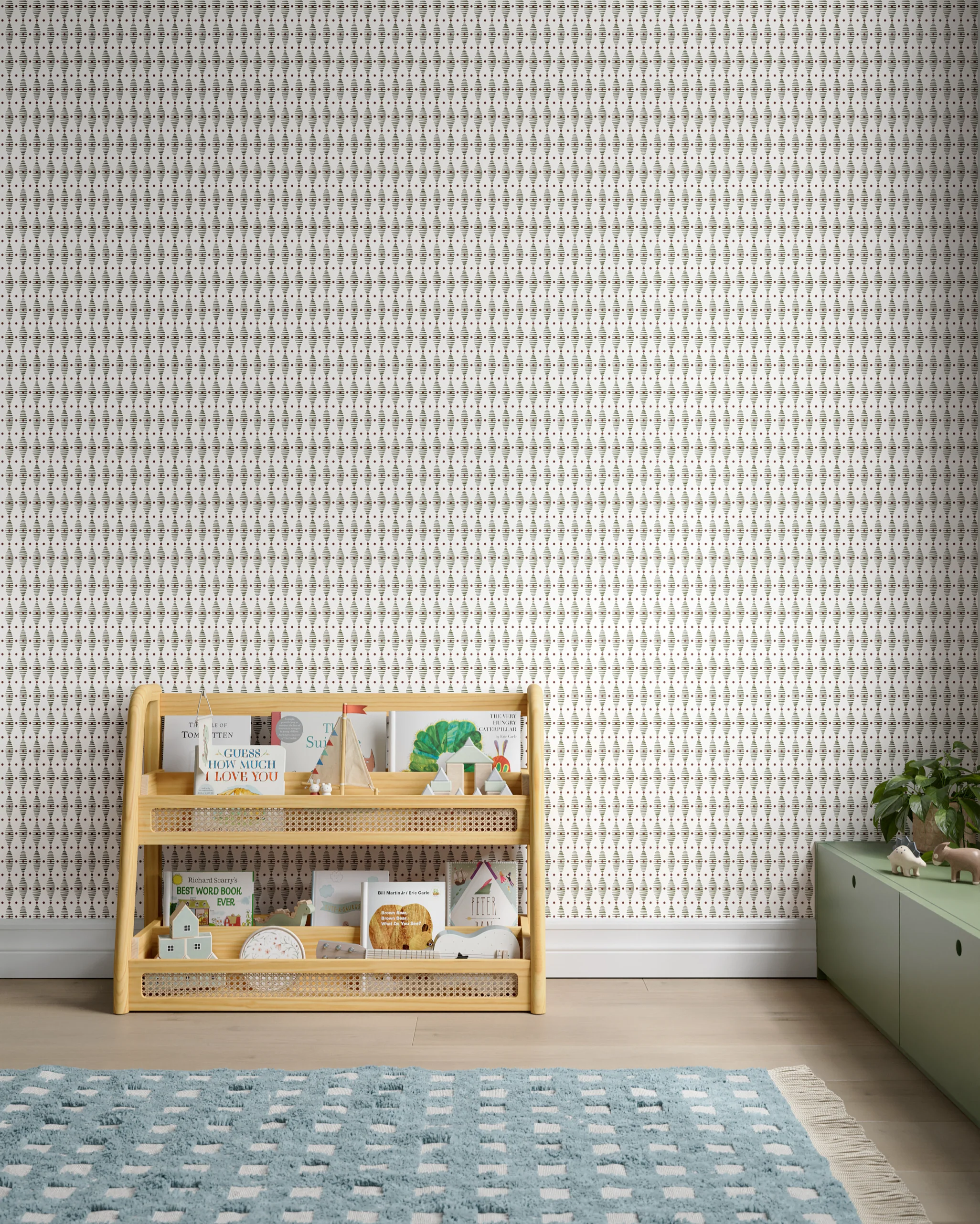 Stitched Spots Wallpaper - Image 7