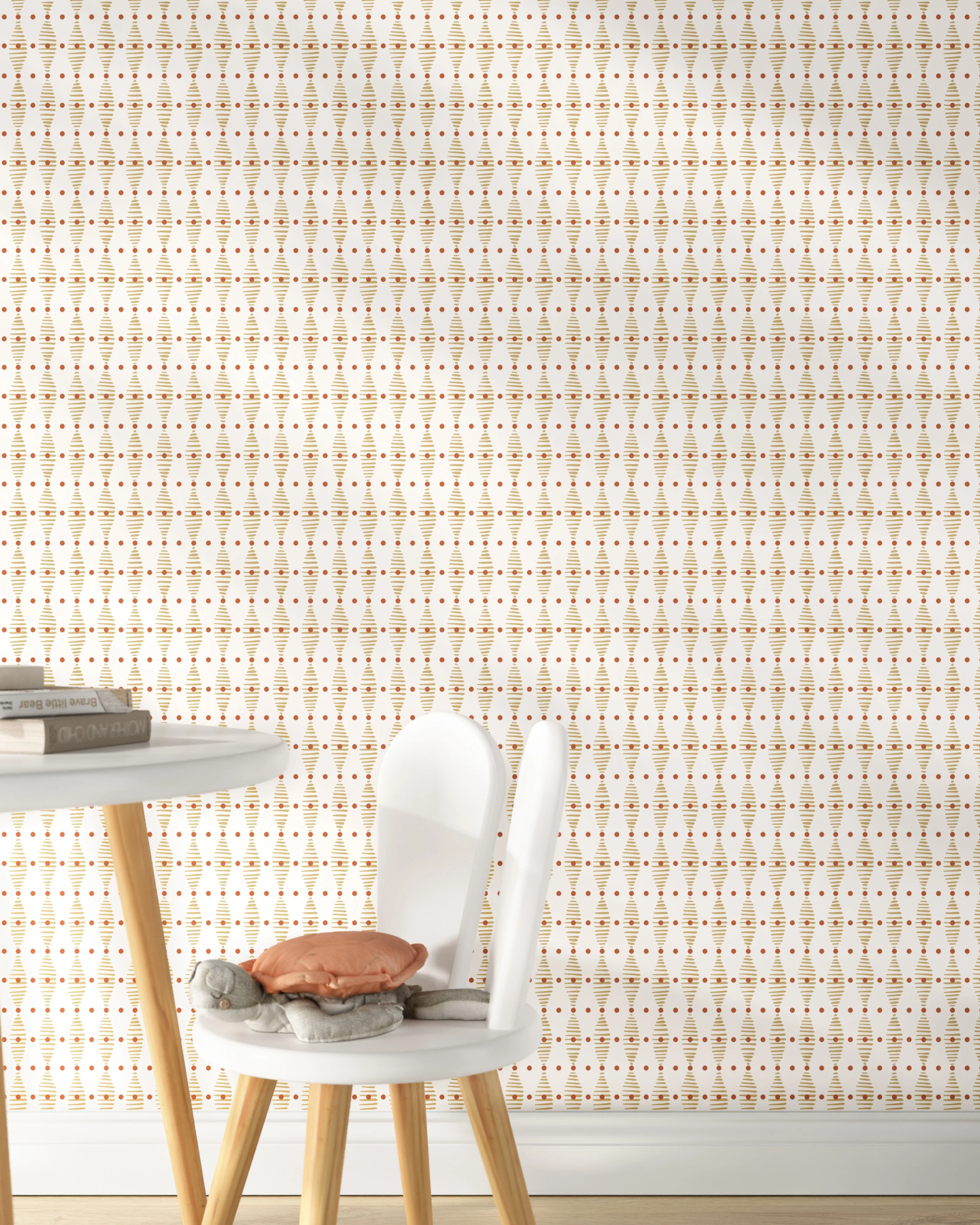 Stitched Spots Wallpaper - Image 9