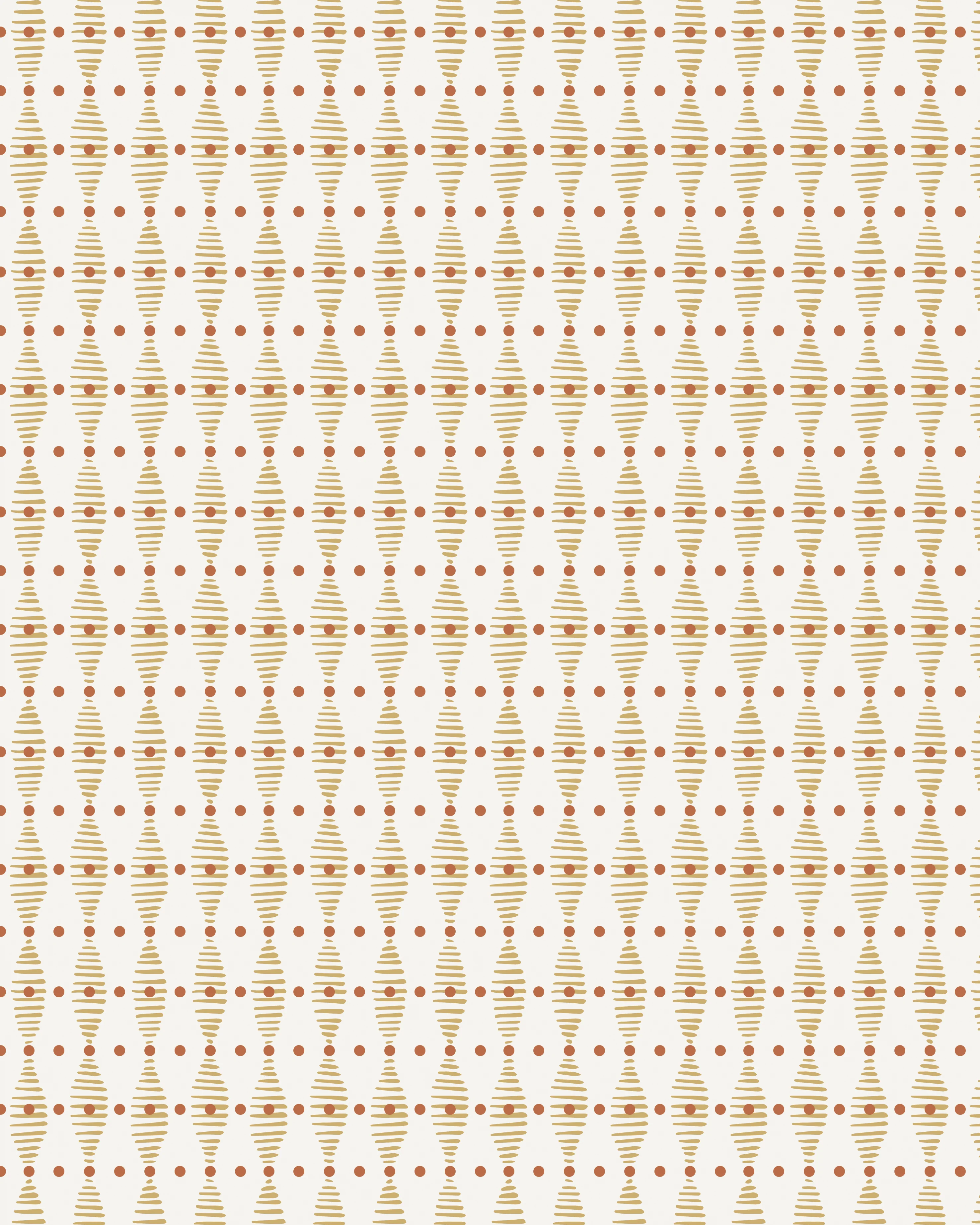 Stitched Spots Wallpaper Sample - Image 2