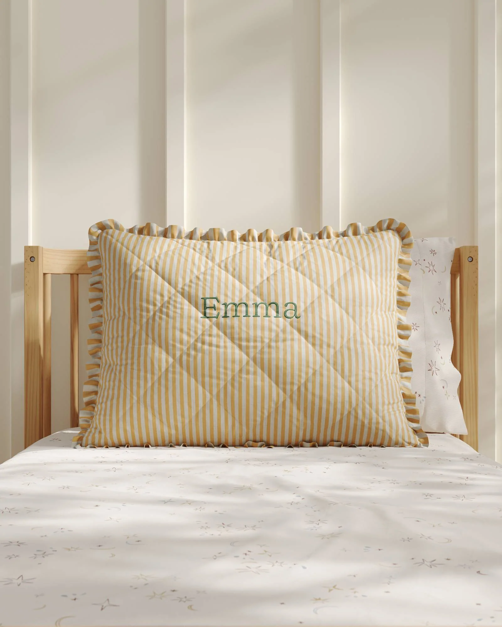 Ruffled Striped Twin Sham - Image 10