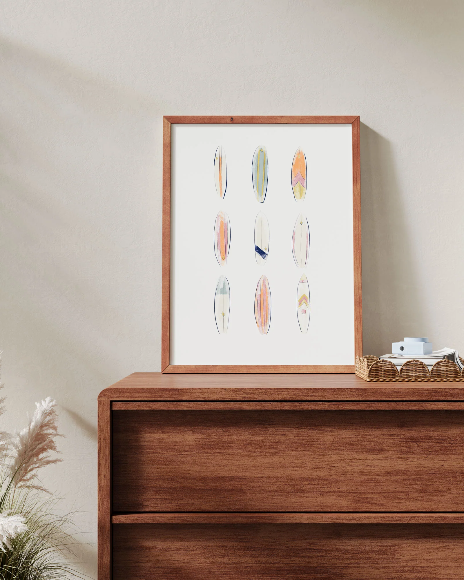 Surf’s Up Framed Wall Art - Image 3