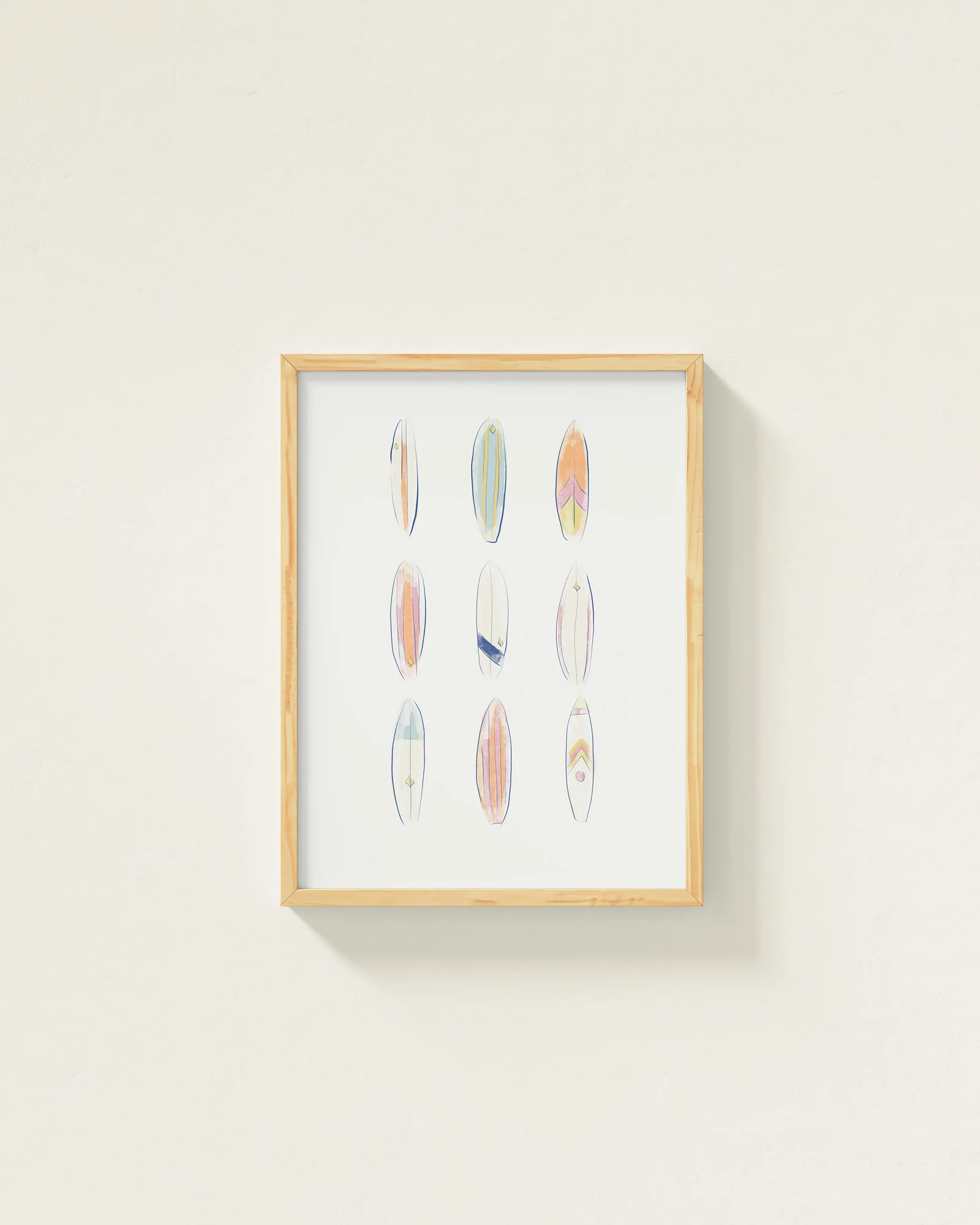 Surf’s Up Framed Wall Art - Image 4