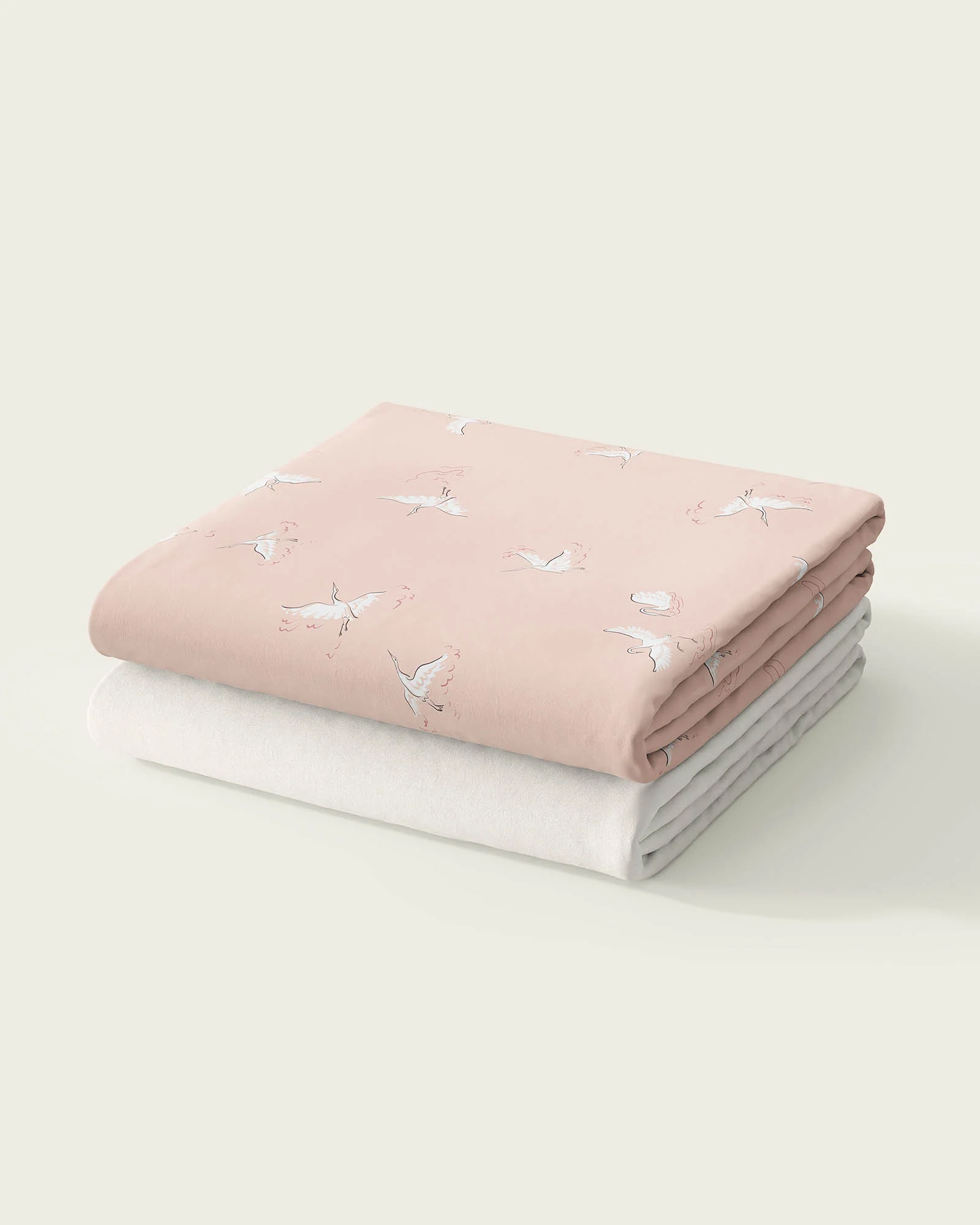 Swan Crib Sheet Set