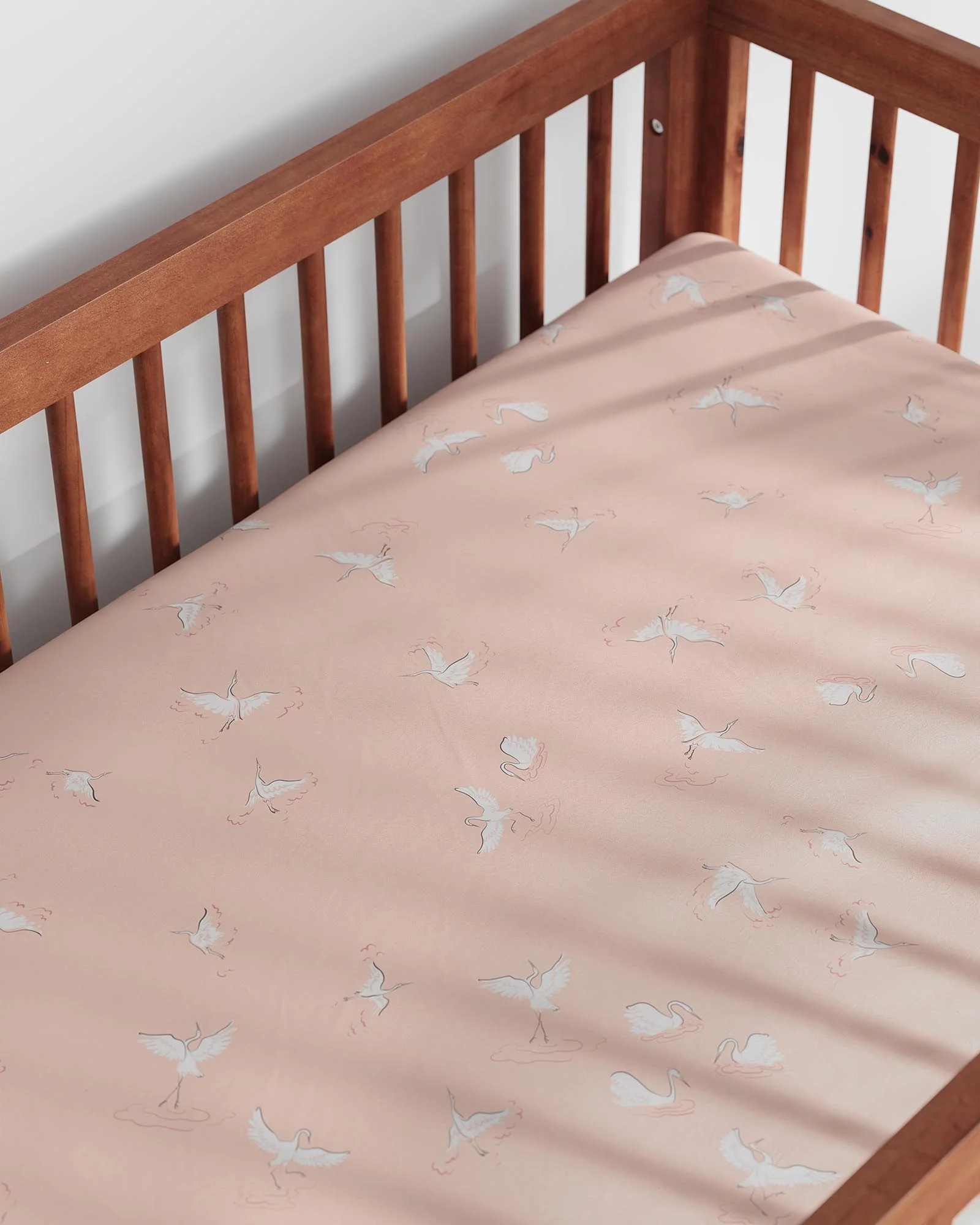 Swan Crib Sheet Set - Image 2