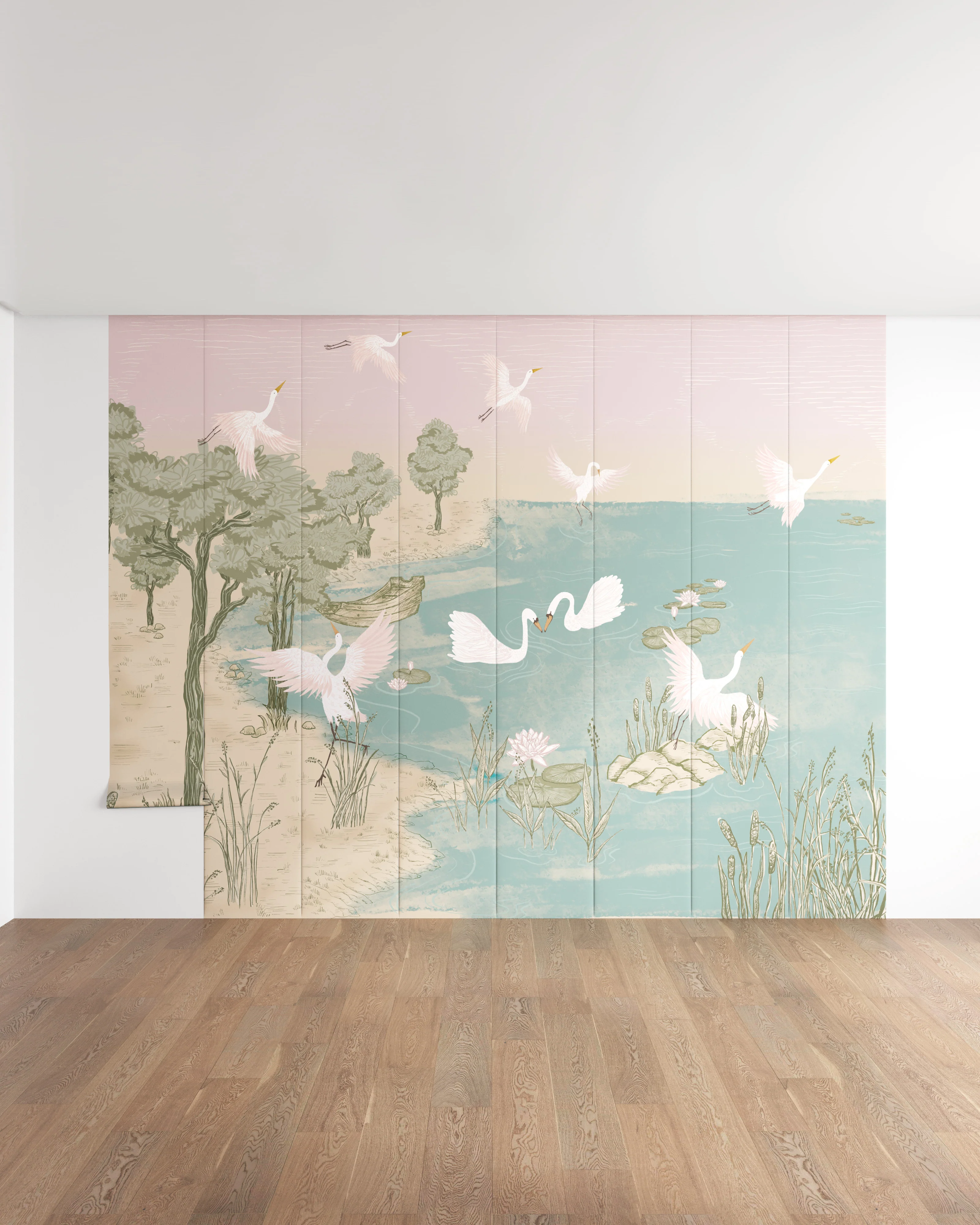 Swan Lake Wall Mural - Image 6