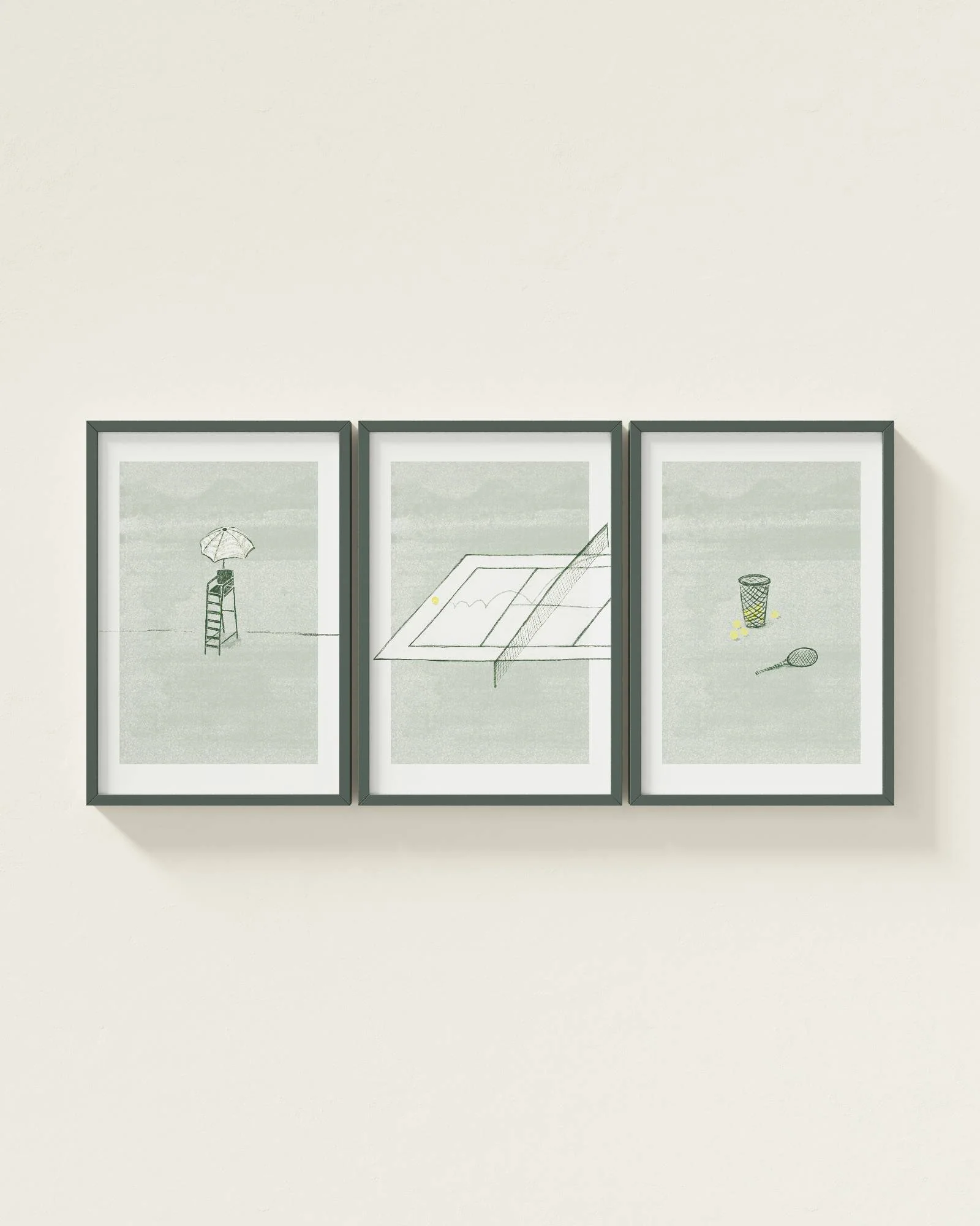 Tennis Ace Wall Art Set - Image 16