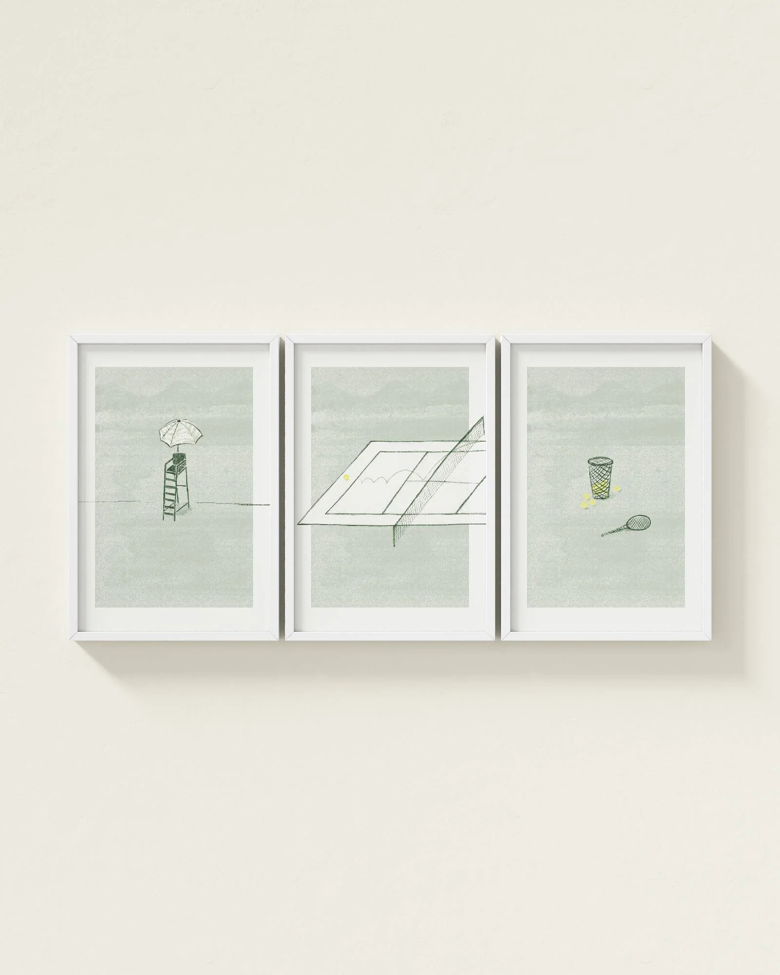 Tennis Ace Wall Art Set - Image 7