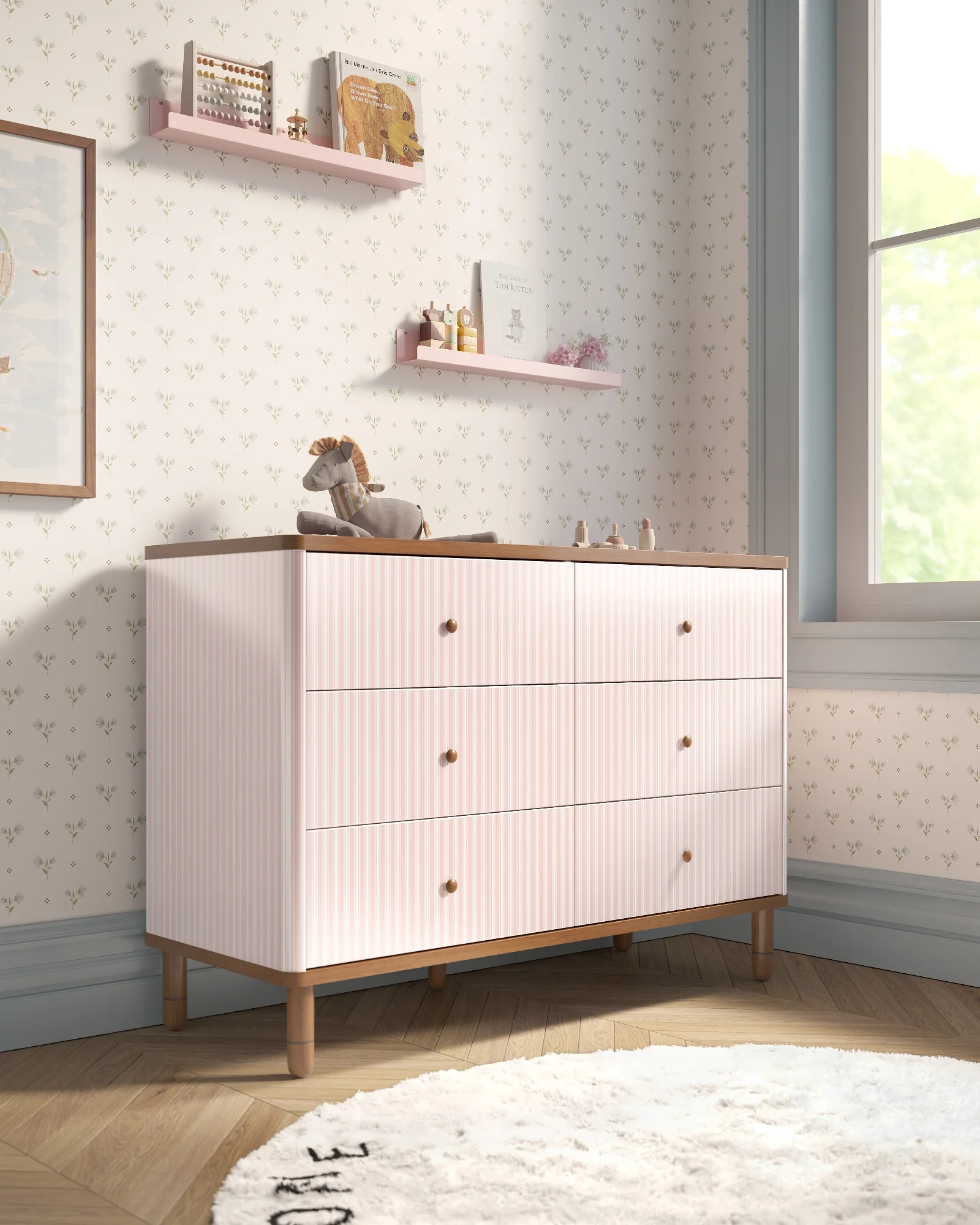 The Cloud 6 Drawer Assembled Dresser - Image 14