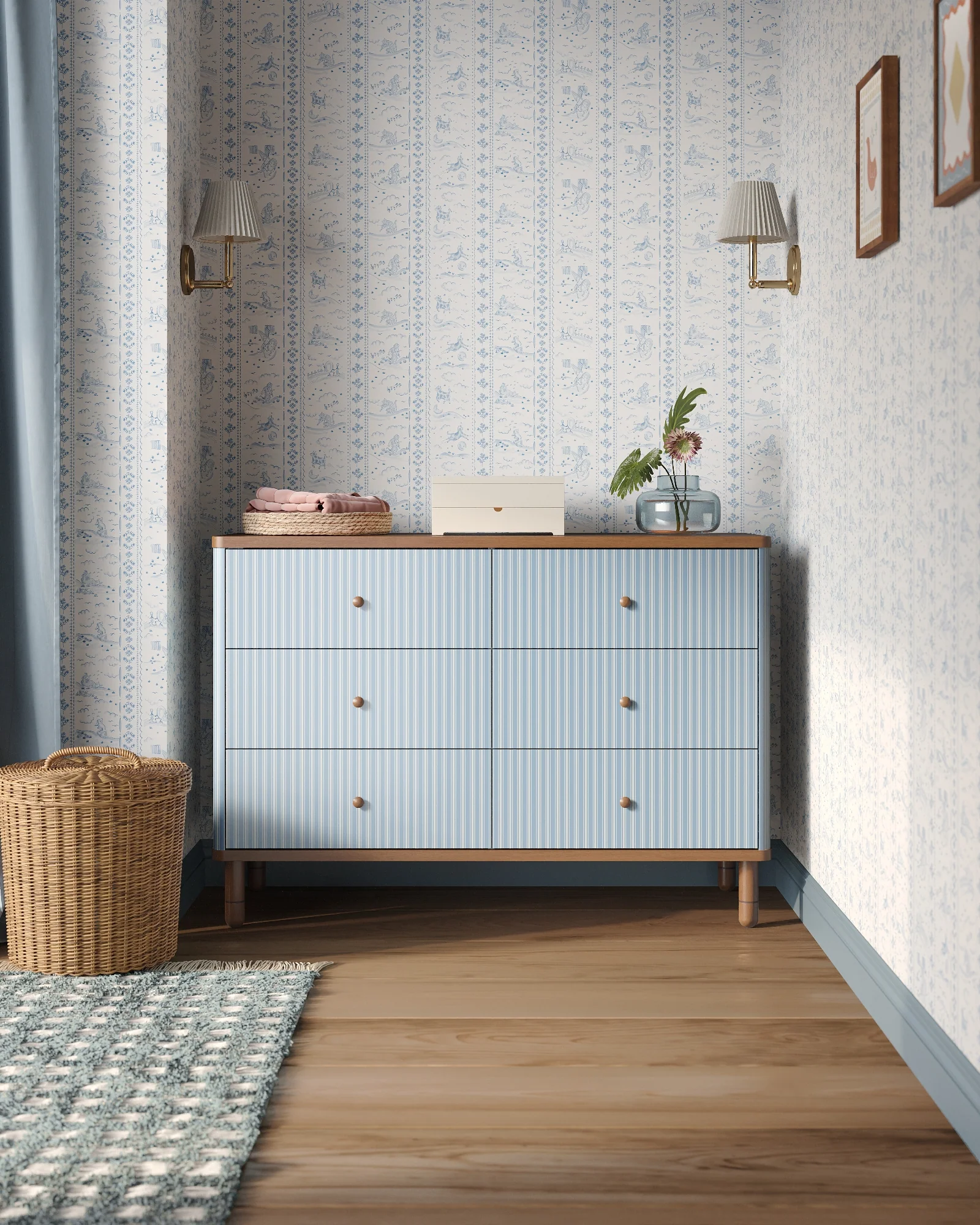 The Cloud 6 Drawer Assembled Dresser - Image 17