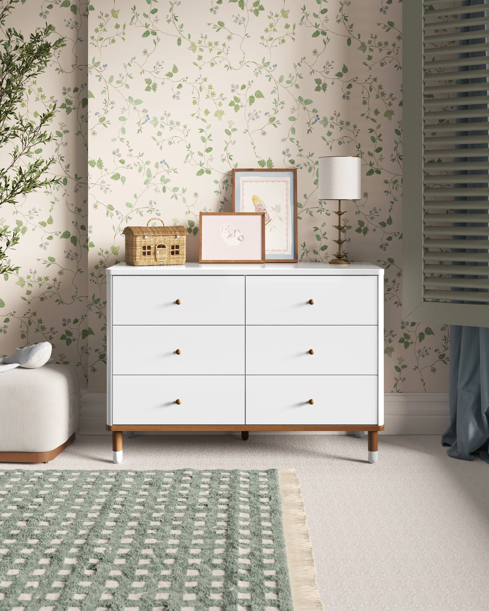 The Cloud 6 Drawer Assembled Dresser - Image 5