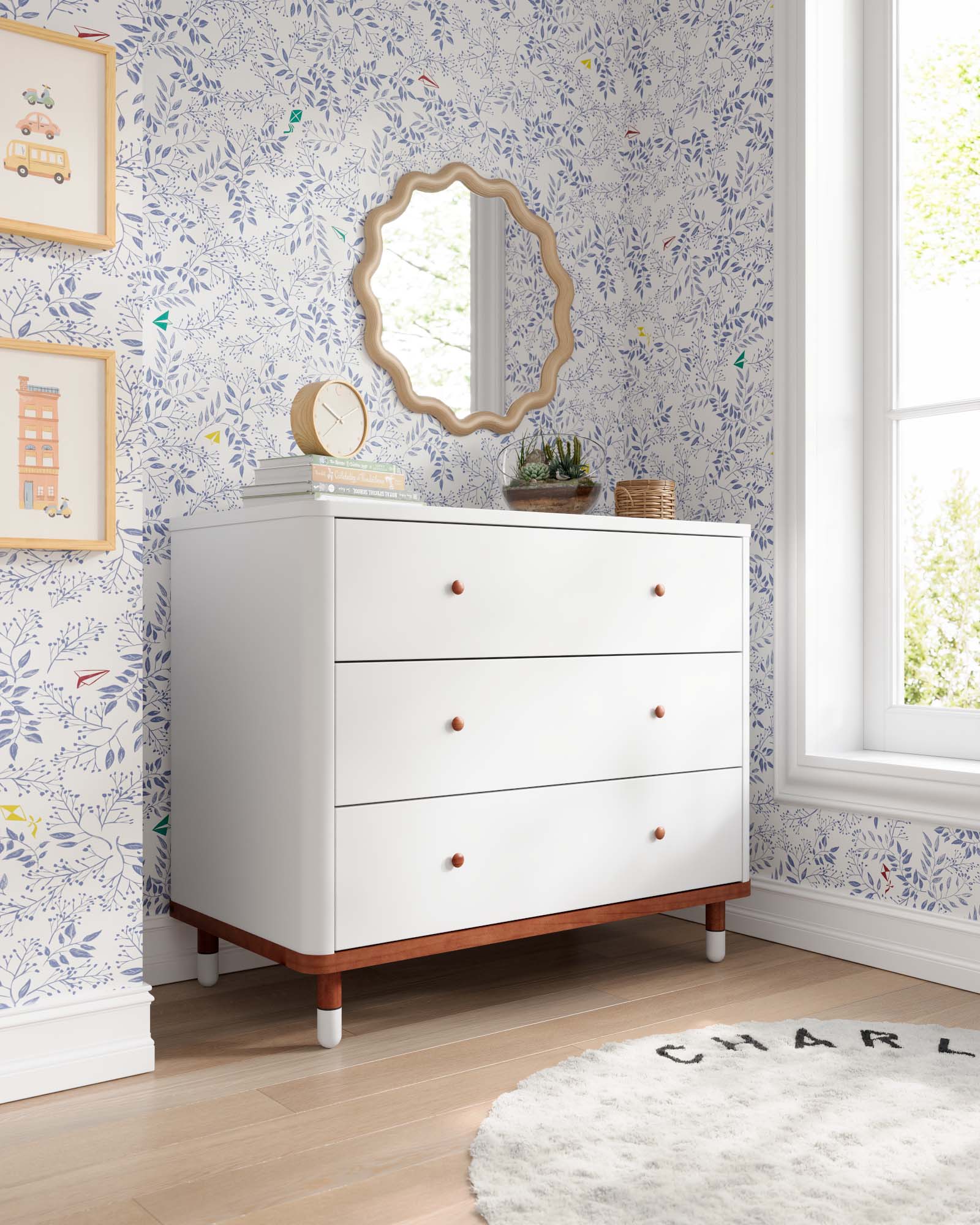 The Cloud 3 Drawer Assembled Dresser - Image 3