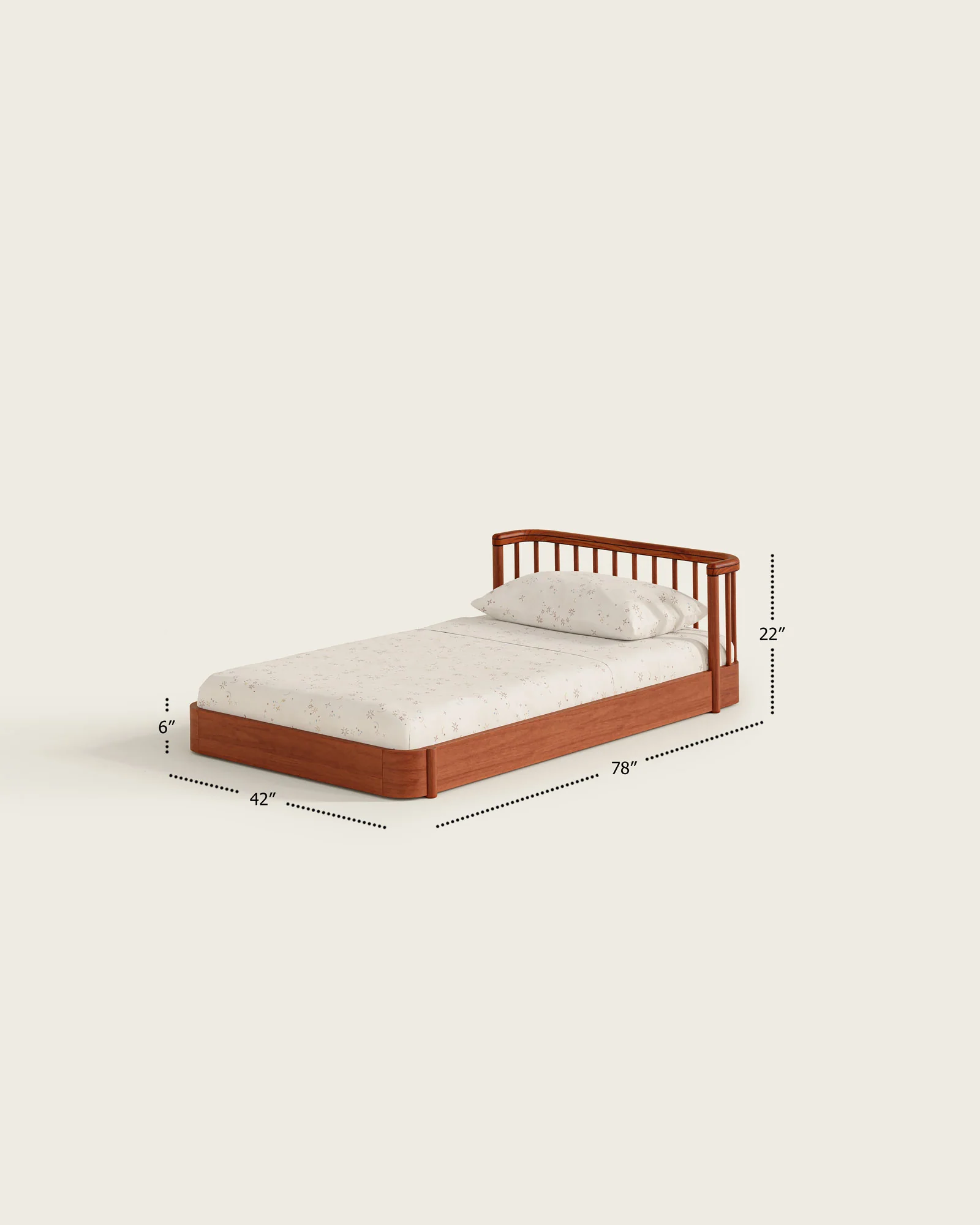 The Cloud Kids Bed | Convertible Montessori Floor Bed to Twin - Image 7