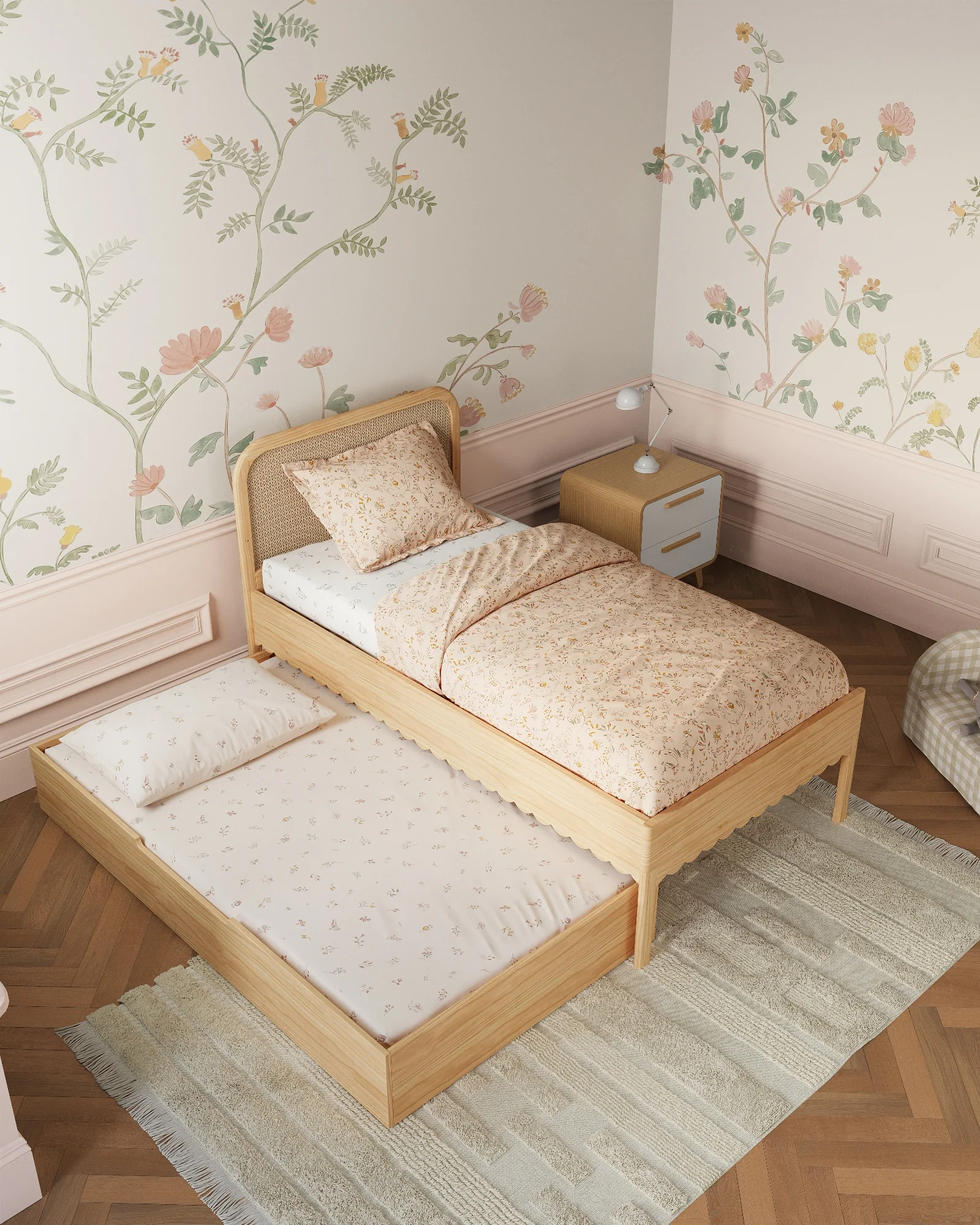 The Cove Kids Bed | Convertible Montessori Floor Bed to Twin - Image 10