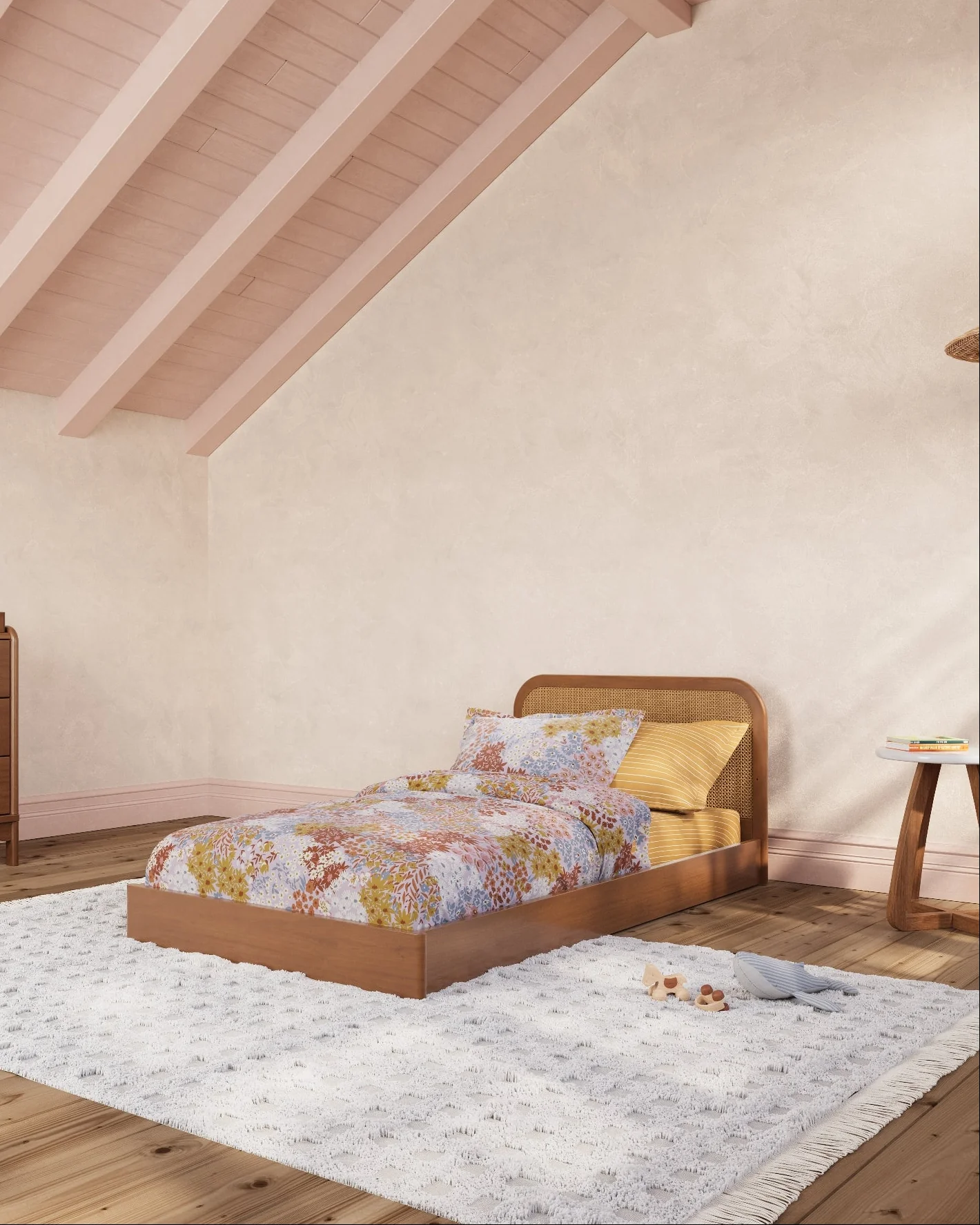 The Cove Kids Bed | Convertible Montessori Floor Bed to Twin - Image 14