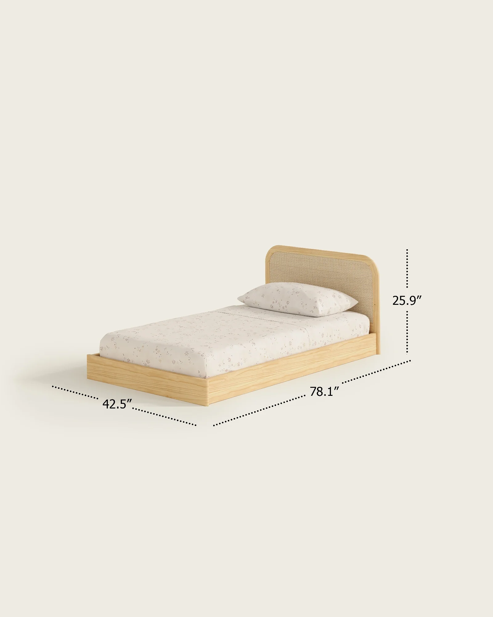 The Cove Kids Bed | Convertible Montessori Floor Bed to Twin - Image 7