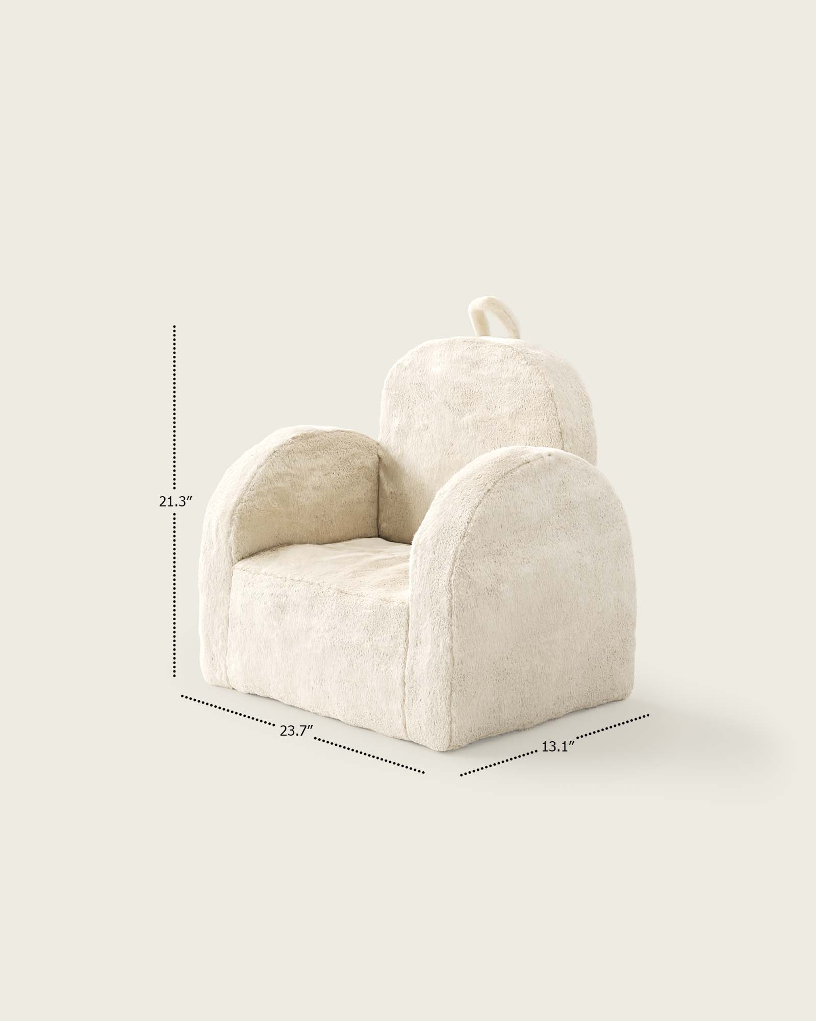 The Hop Mini Chair in Faux Fur - Image 11