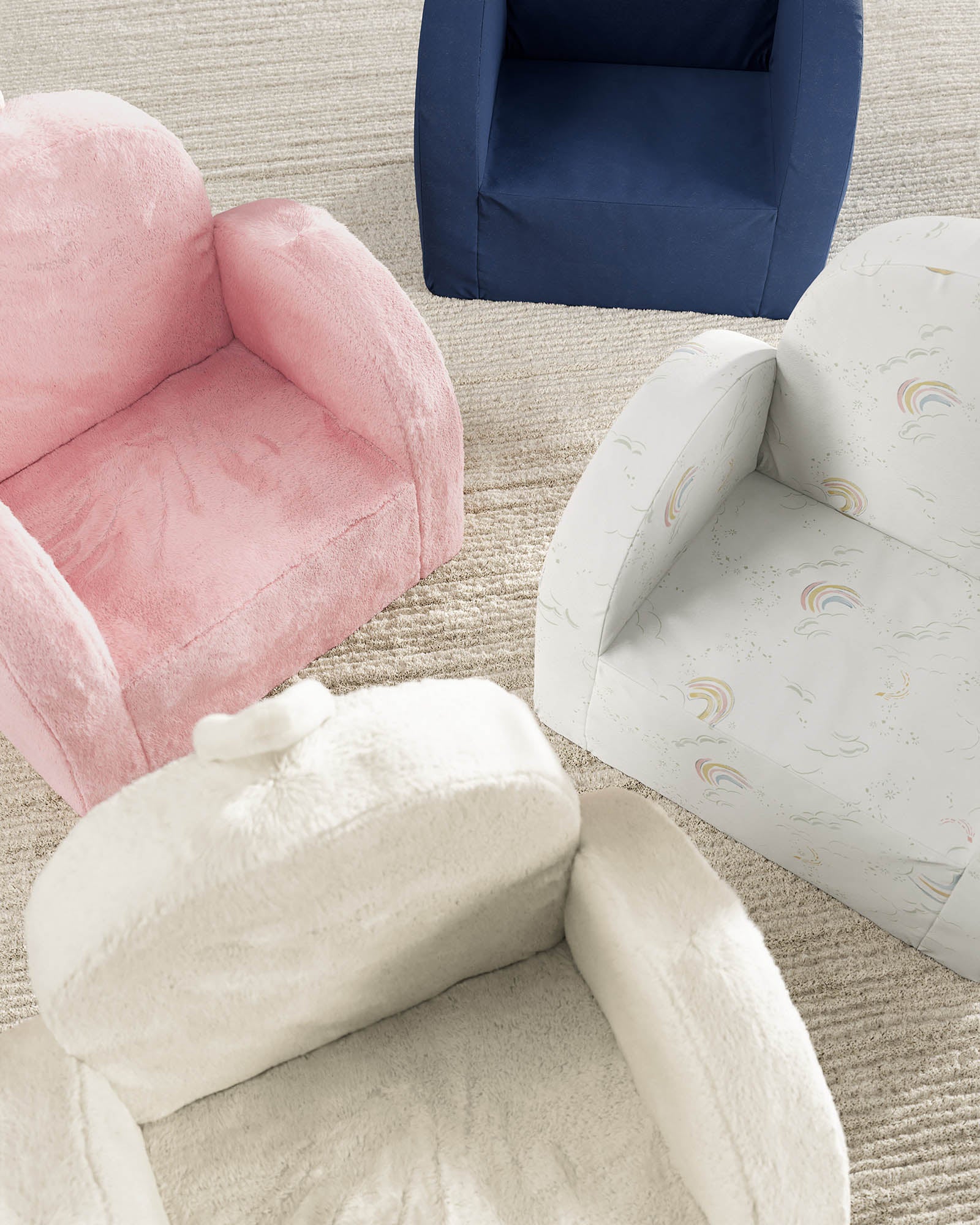 The Hop Mini Chair in Faux Fur - Image 3