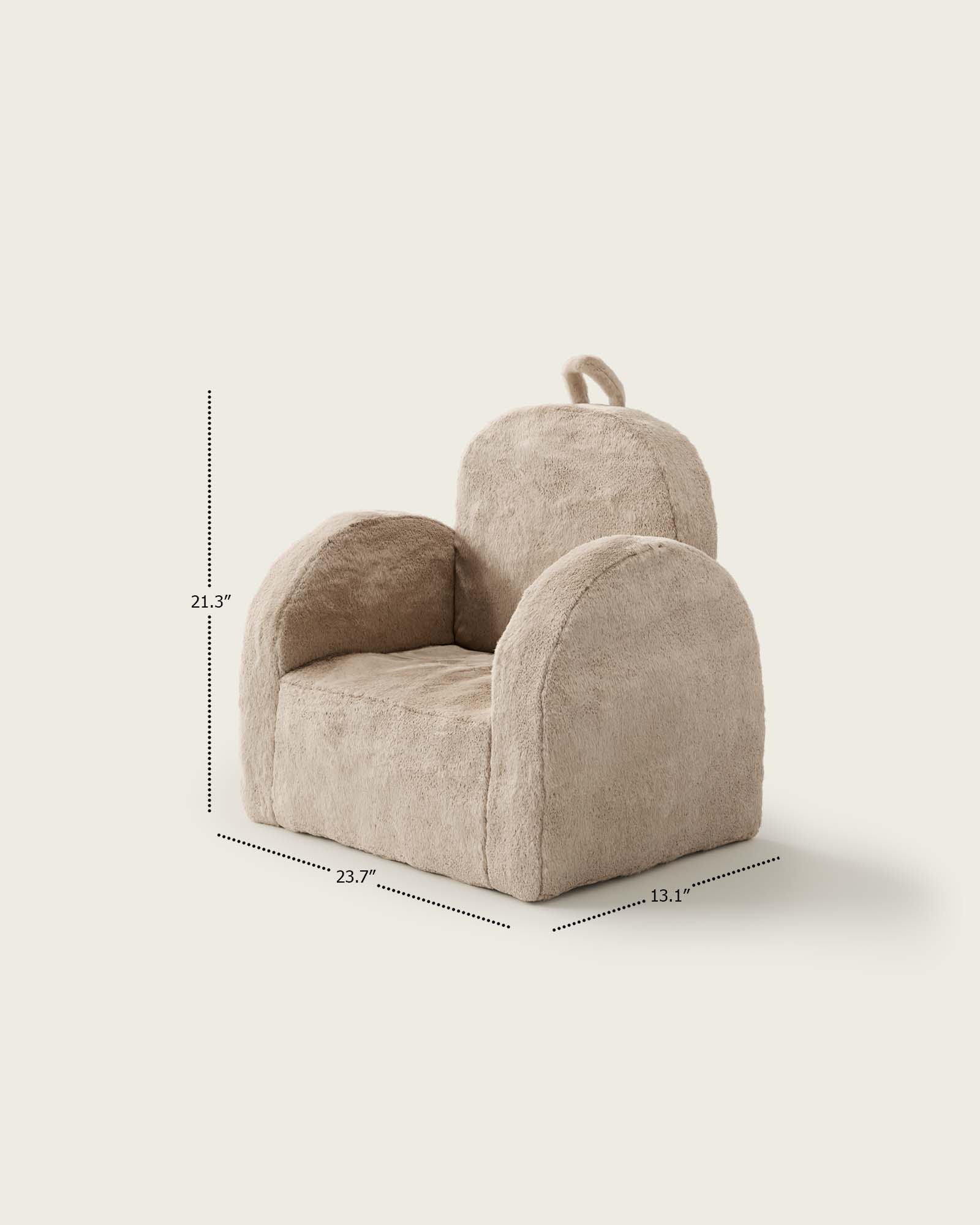 The Hop Mini Chair in Faux Fur - Image 7