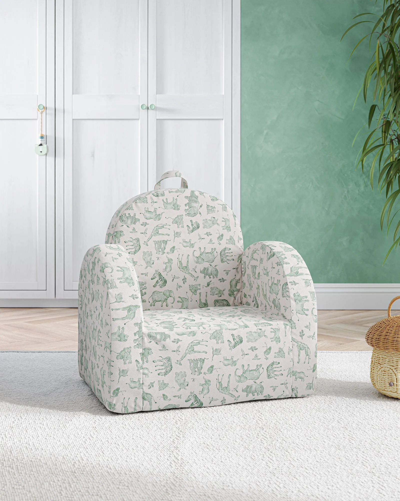 The Hop Mini Chair in Twill - Image 17
