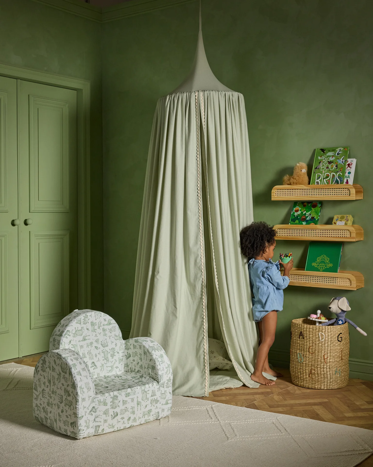 The Hop Mini Chair in Twill - Image 18