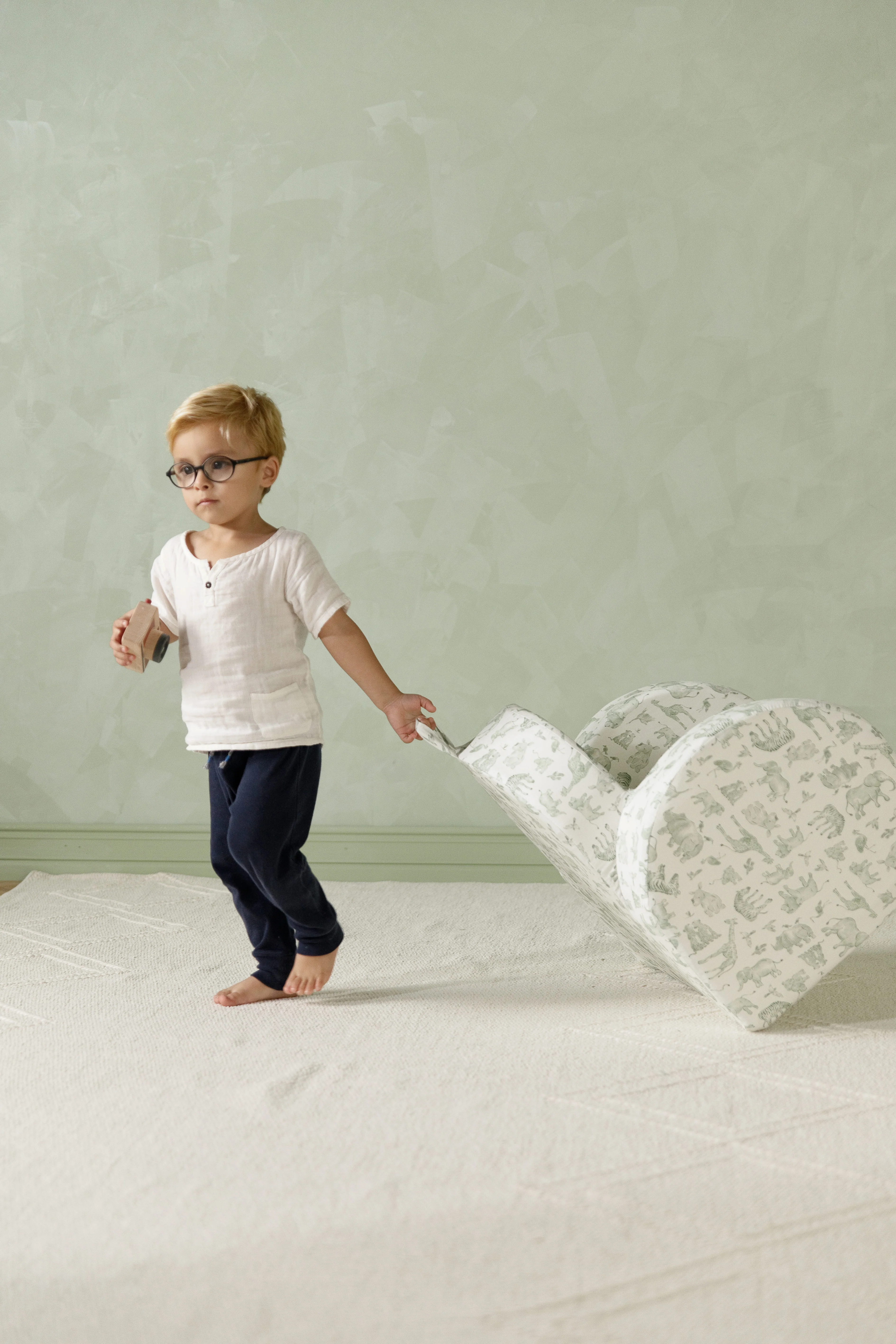 The Hop Mini Chair in Twill - Image 19