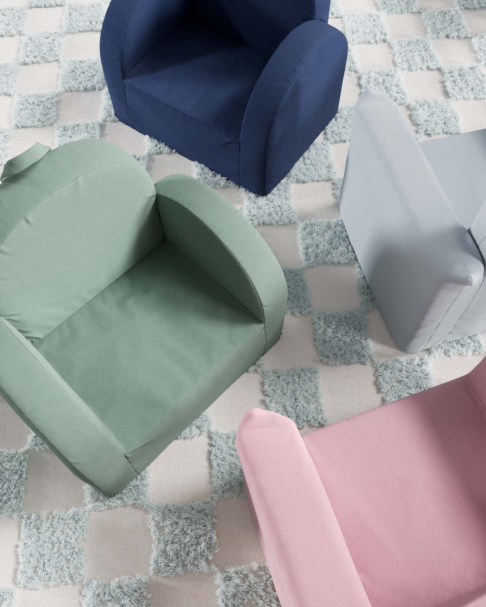 The Hop Mini Chair in Twill - Image 31