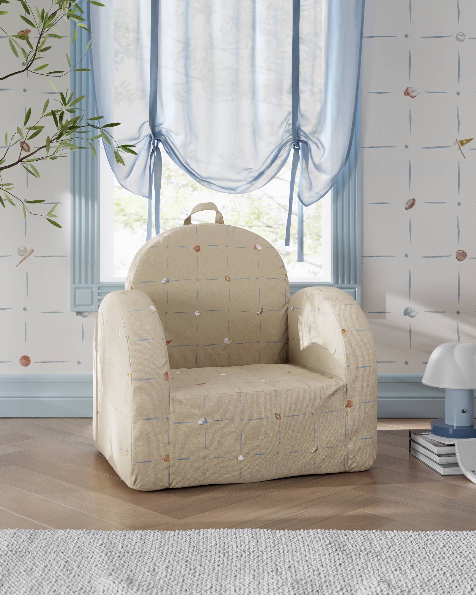The Hop Mini Chair in Twill - Image 62