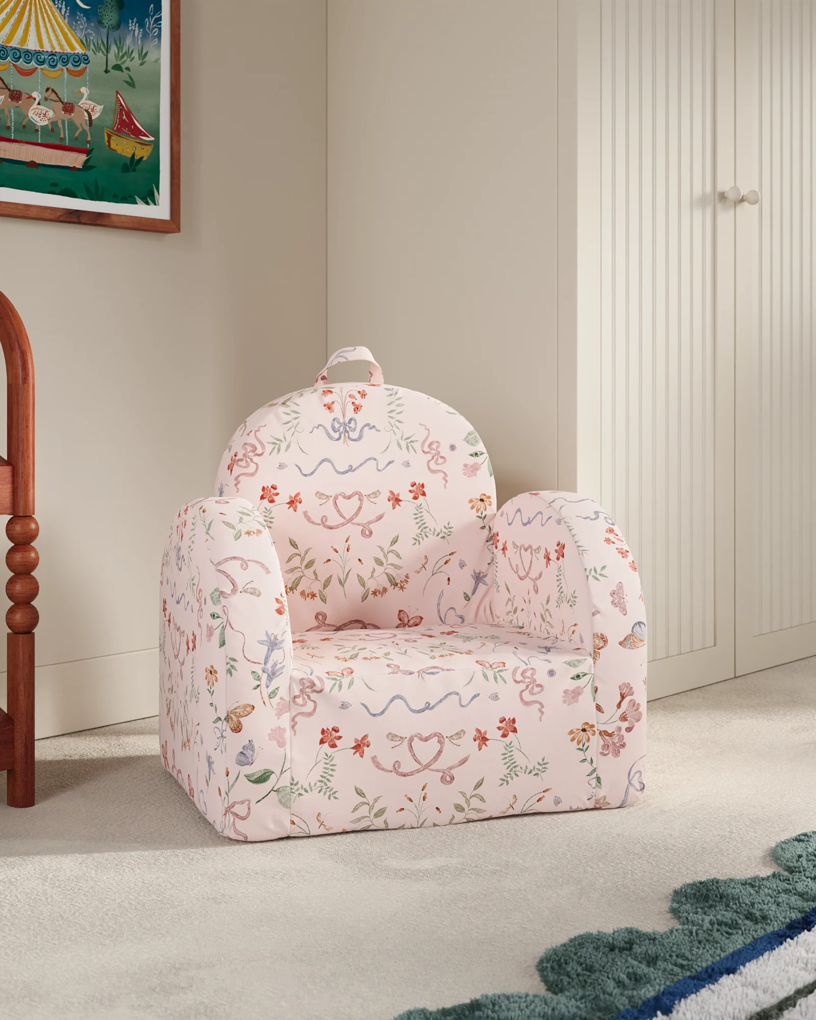 The Hop Mini Chair in Twill - Image 65