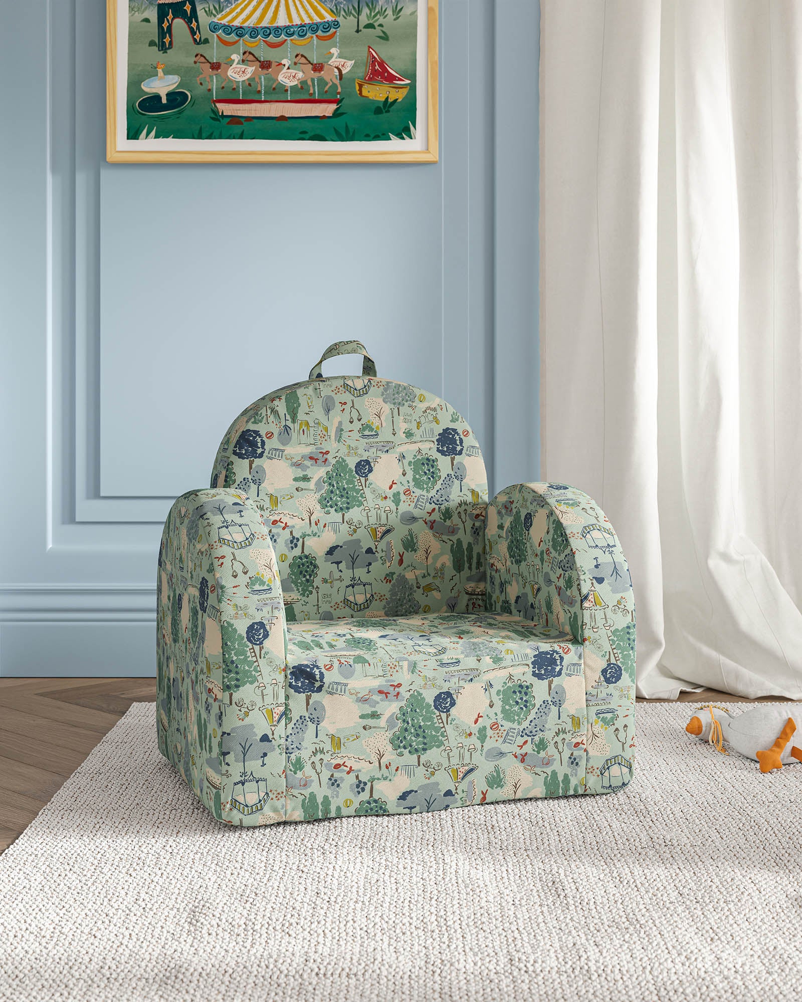 The Hop Mini Chair in Twill - Image 68