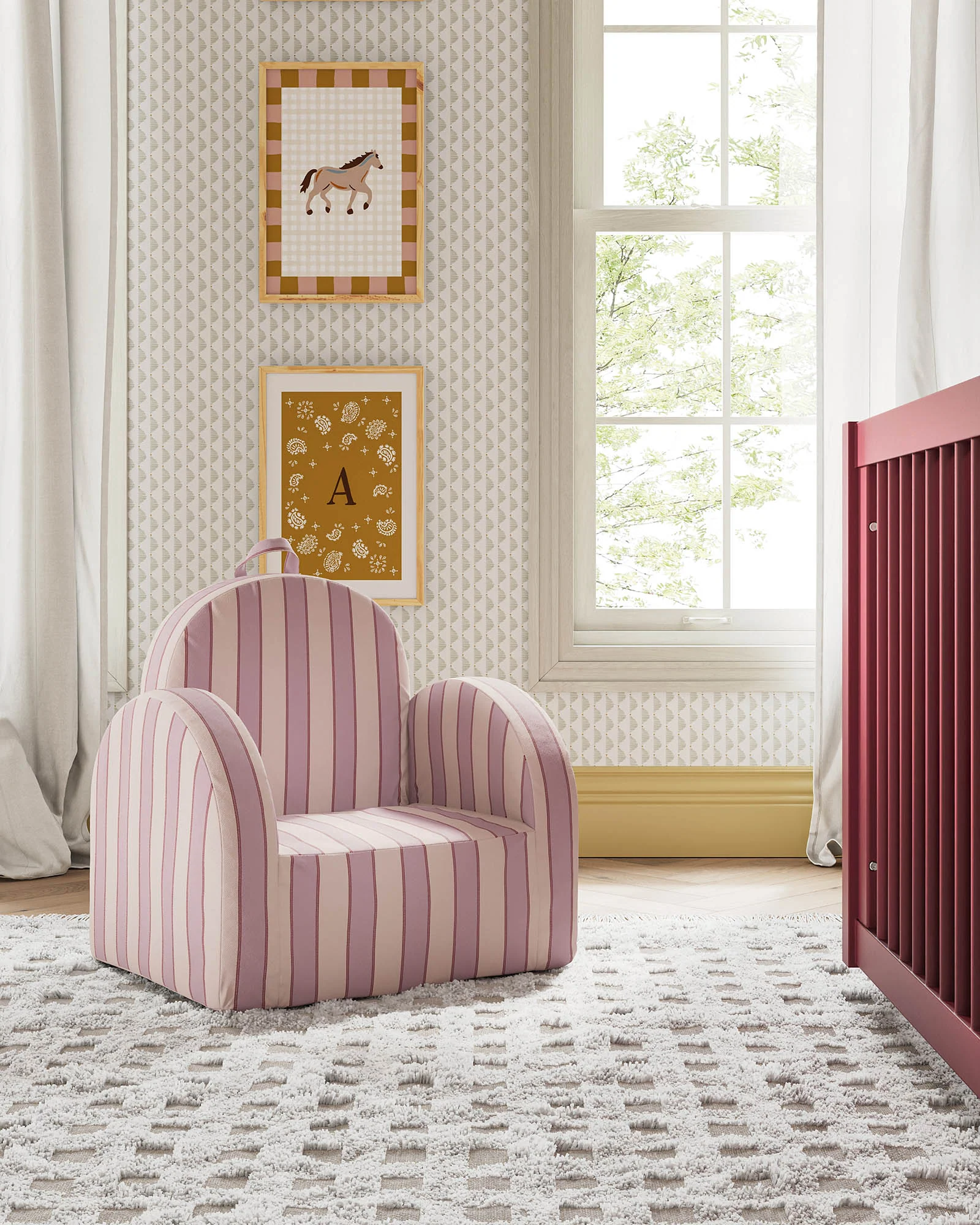 The Hop Mini Chair in Twill - Image 72