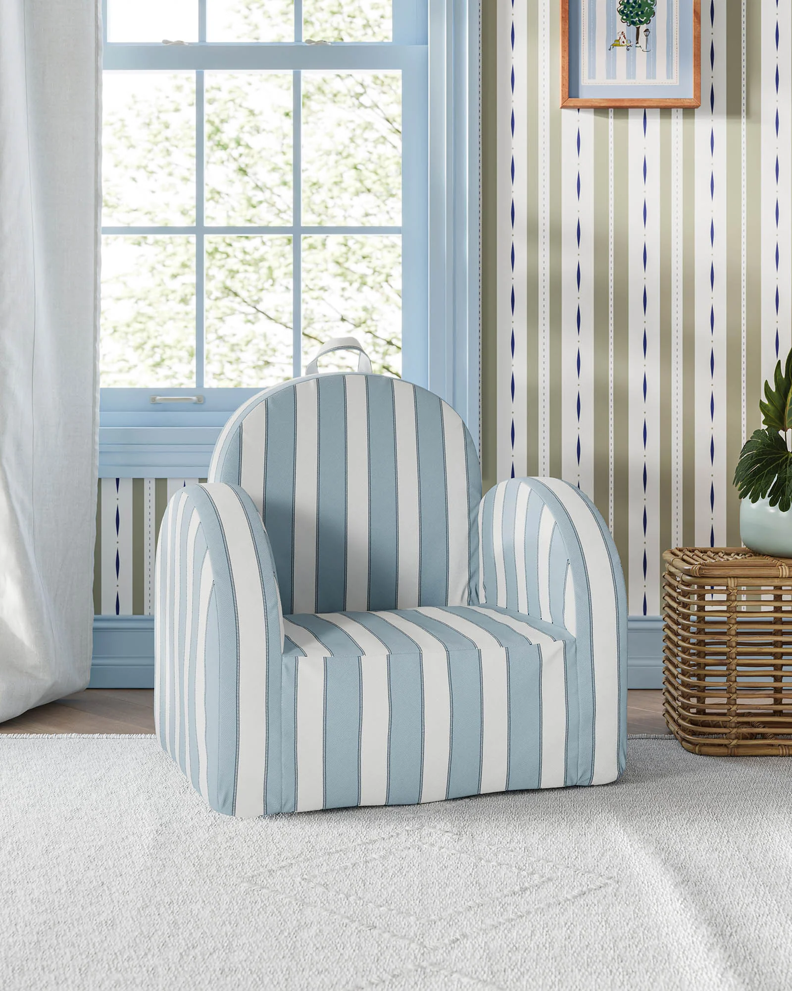 The Hop Mini Chair in Twill - Image 74