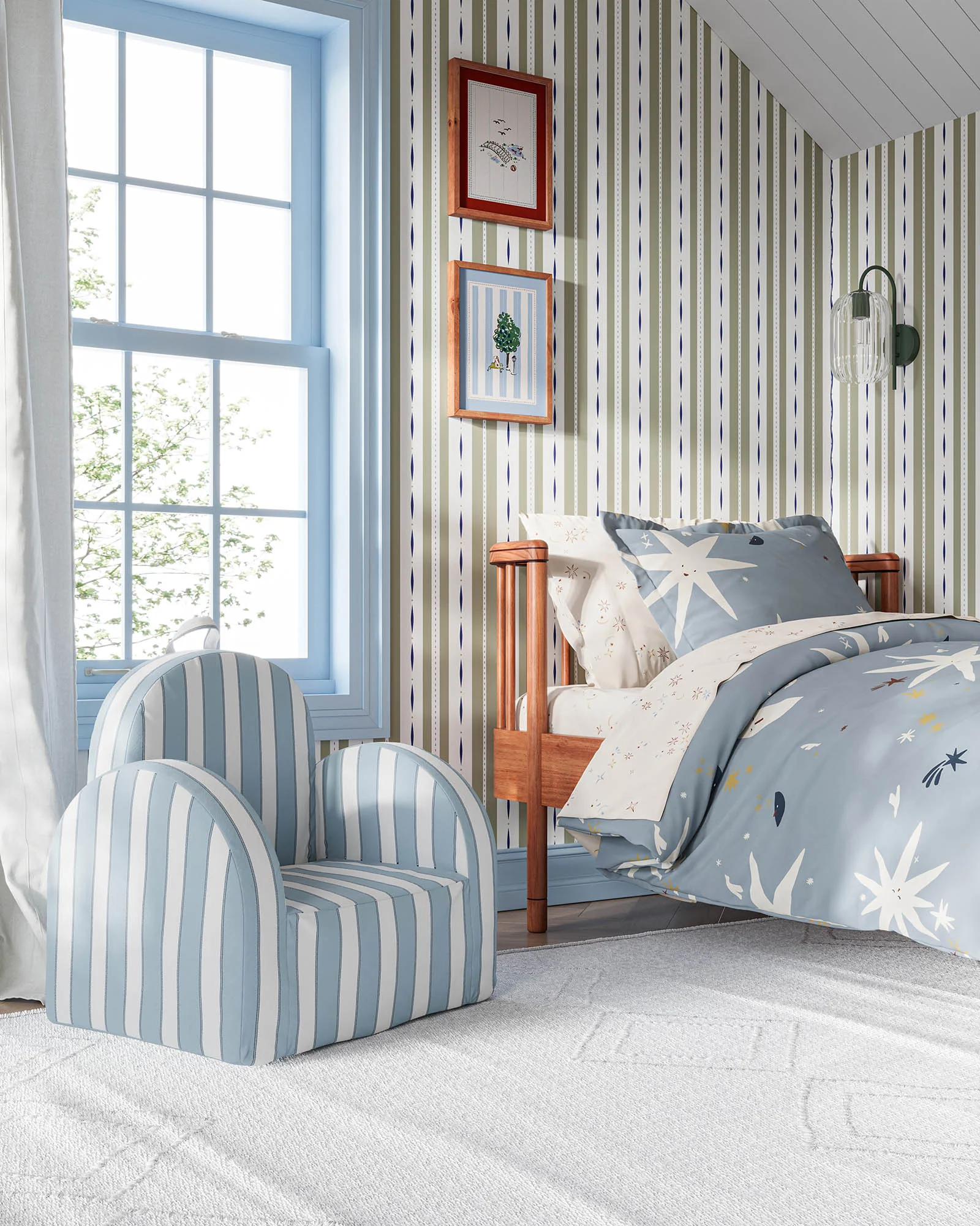 The Hop Mini Chair in Twill - Image 75