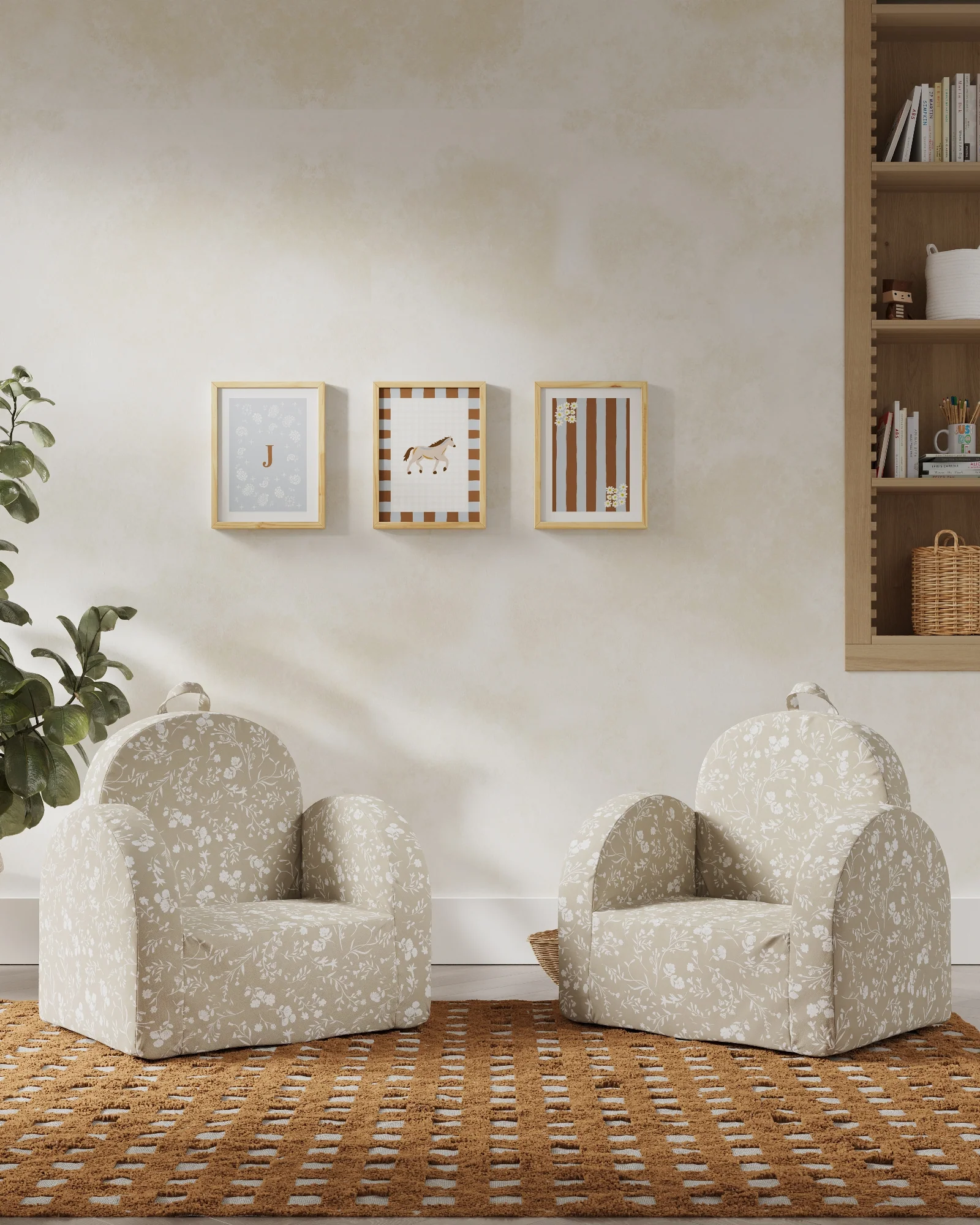 The Hop Mini Chair in Twill - Image 81