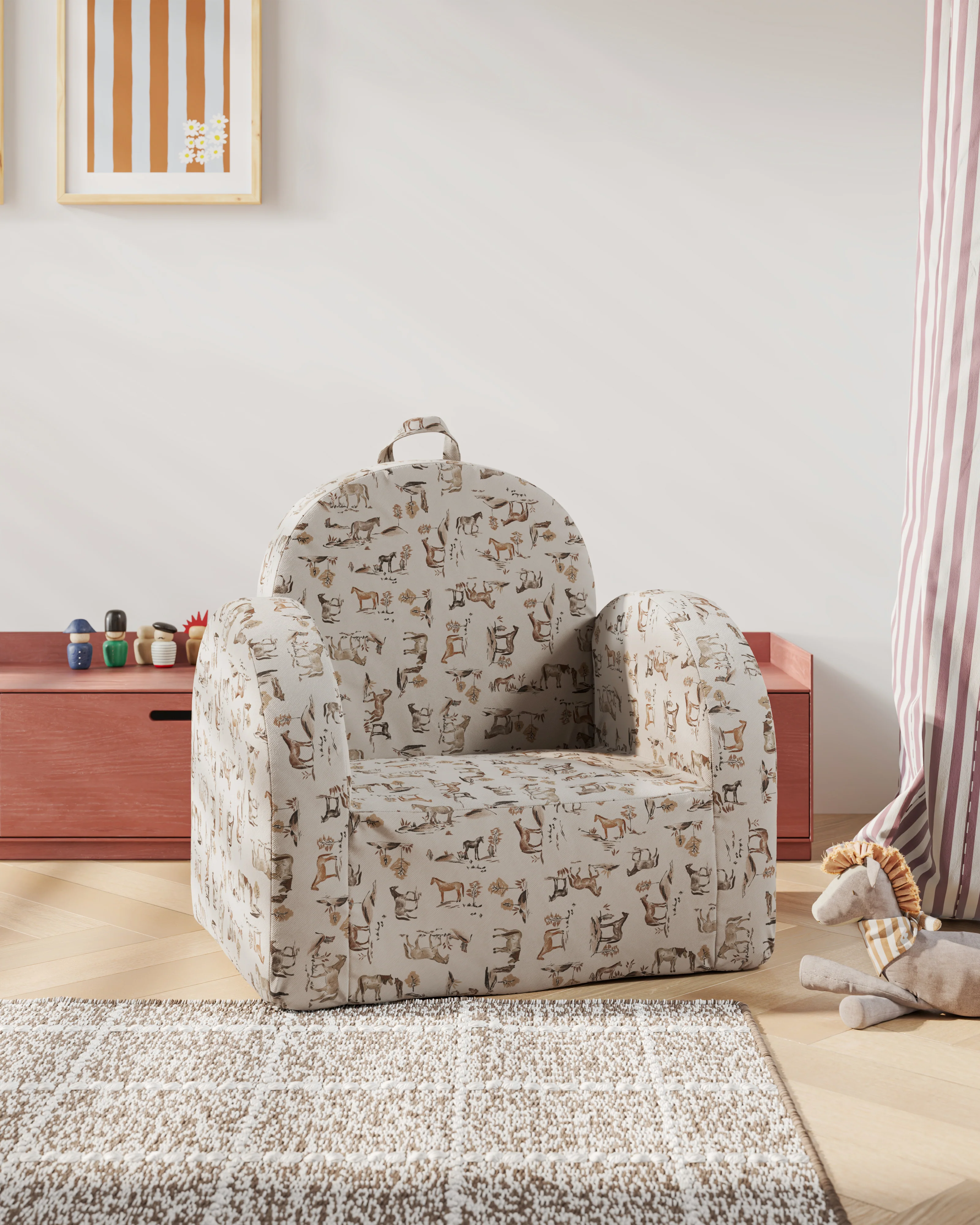 The Hop Mini Chair in Twill - Image 86