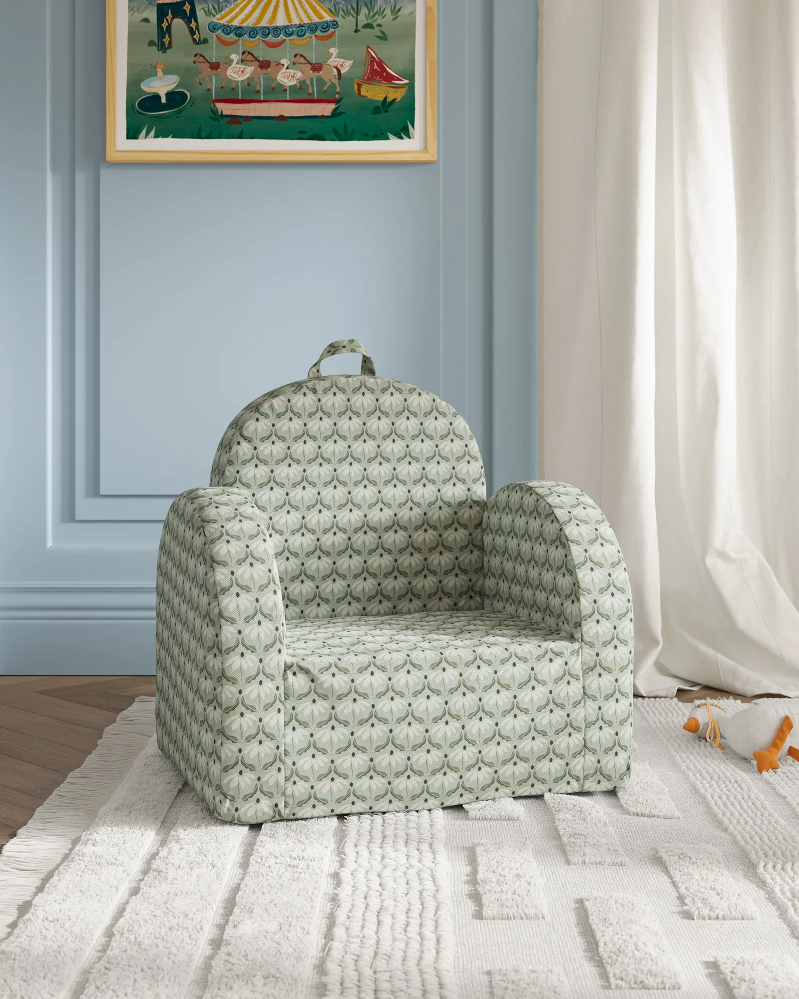 The Hop Mini Chair in Twill - Image 89