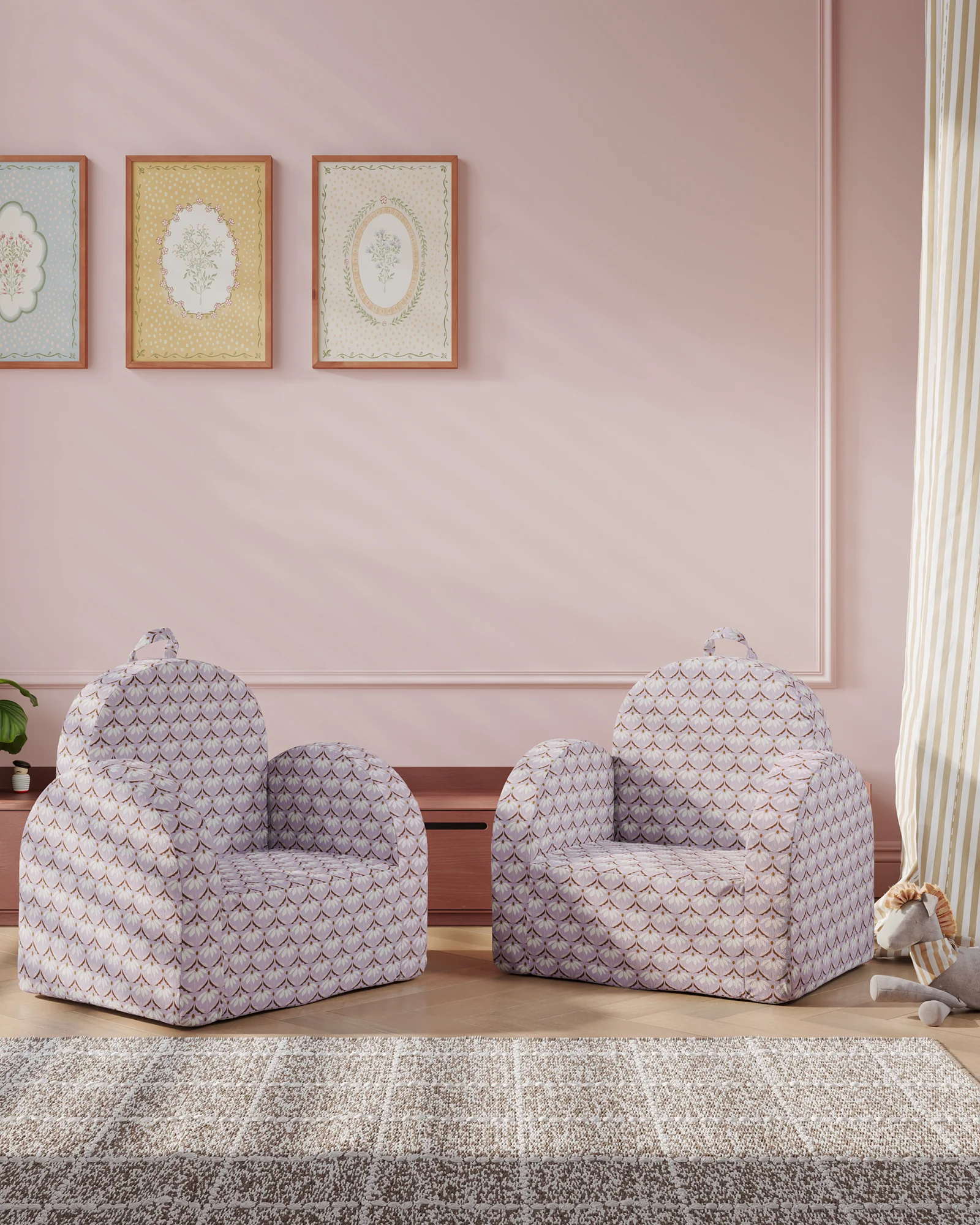 The Hop Mini Chair in Twill - Image 93