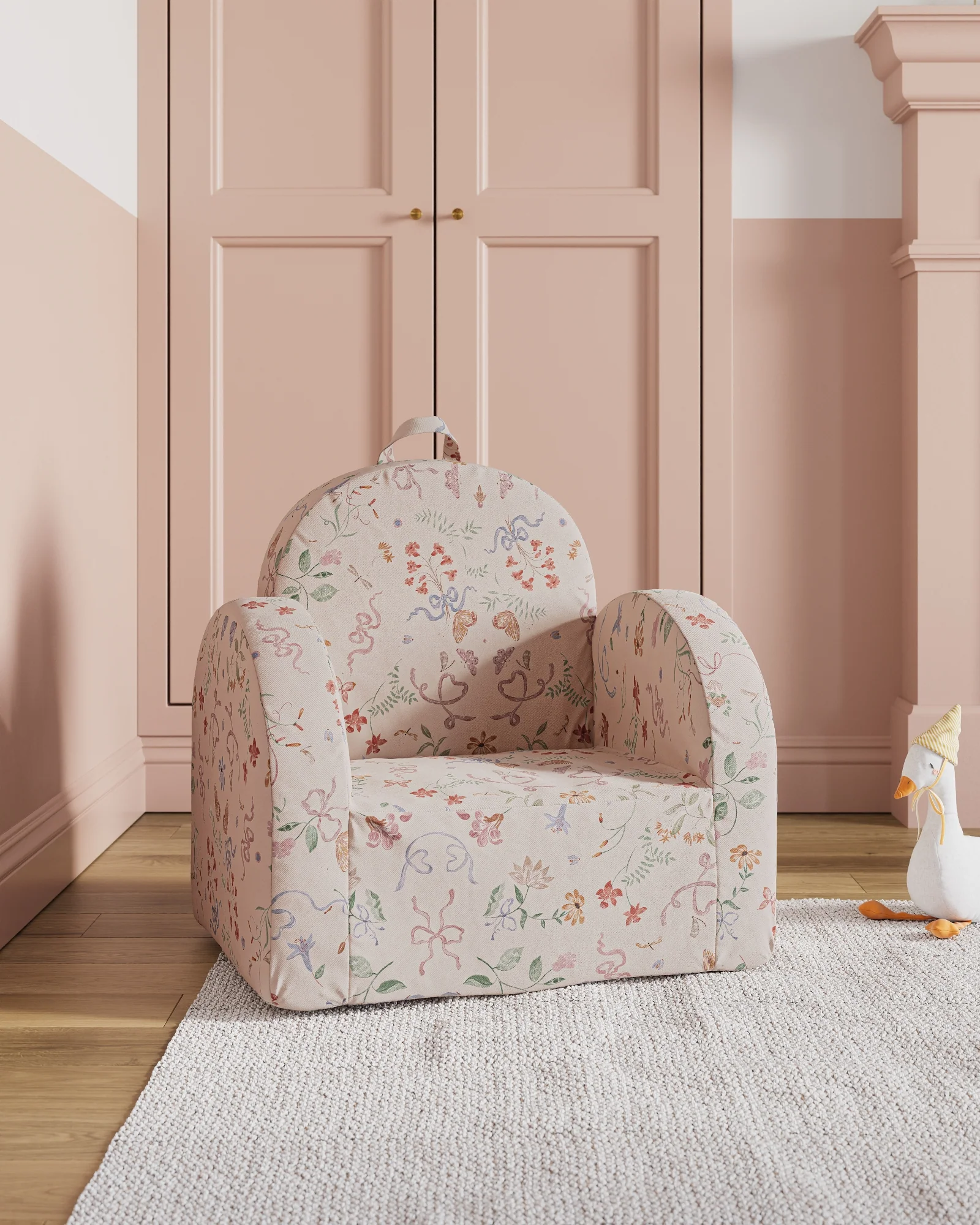 The Hop Mini Chair in Twill - Image 95