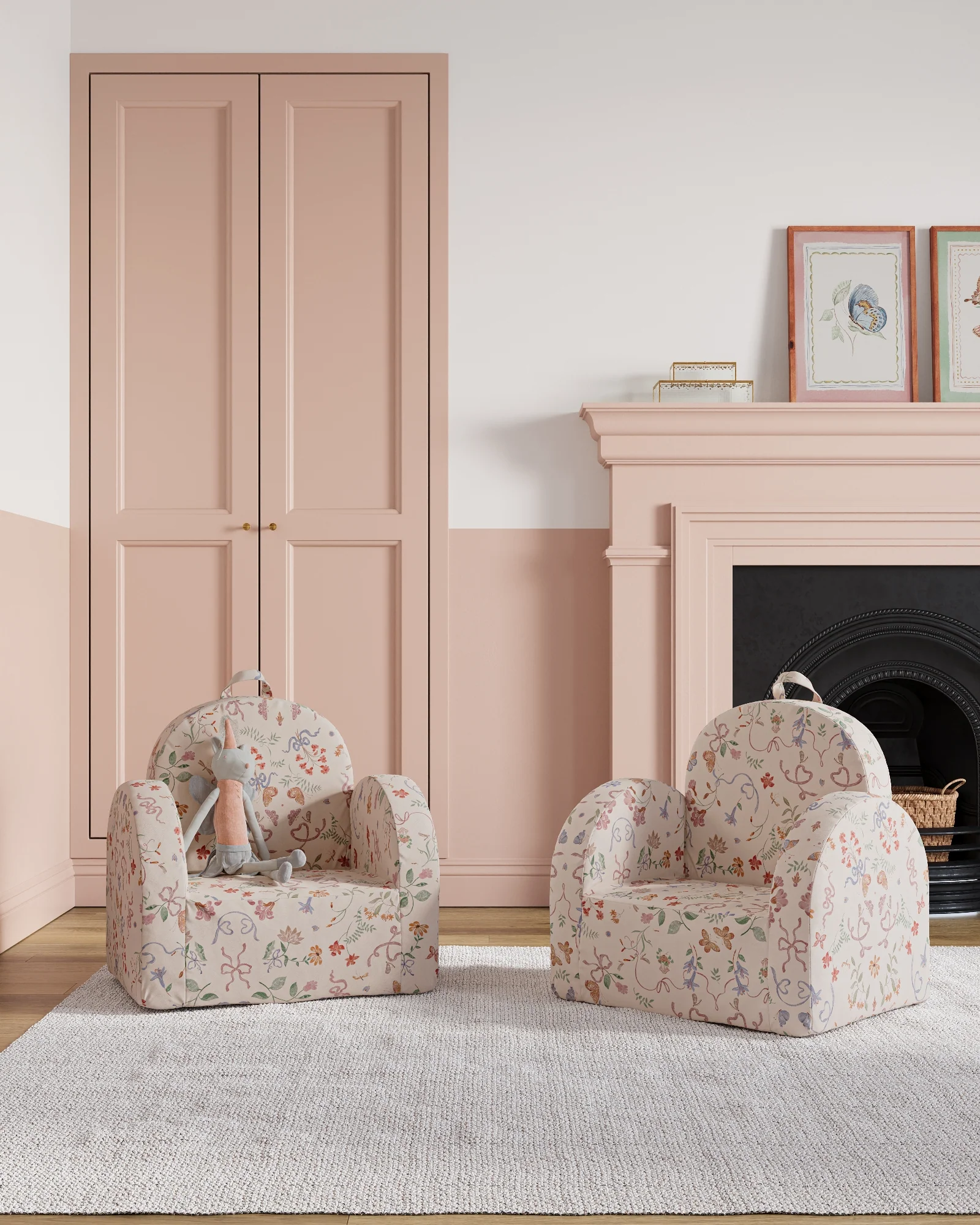The Hop Mini Chair in Twill - Image 96