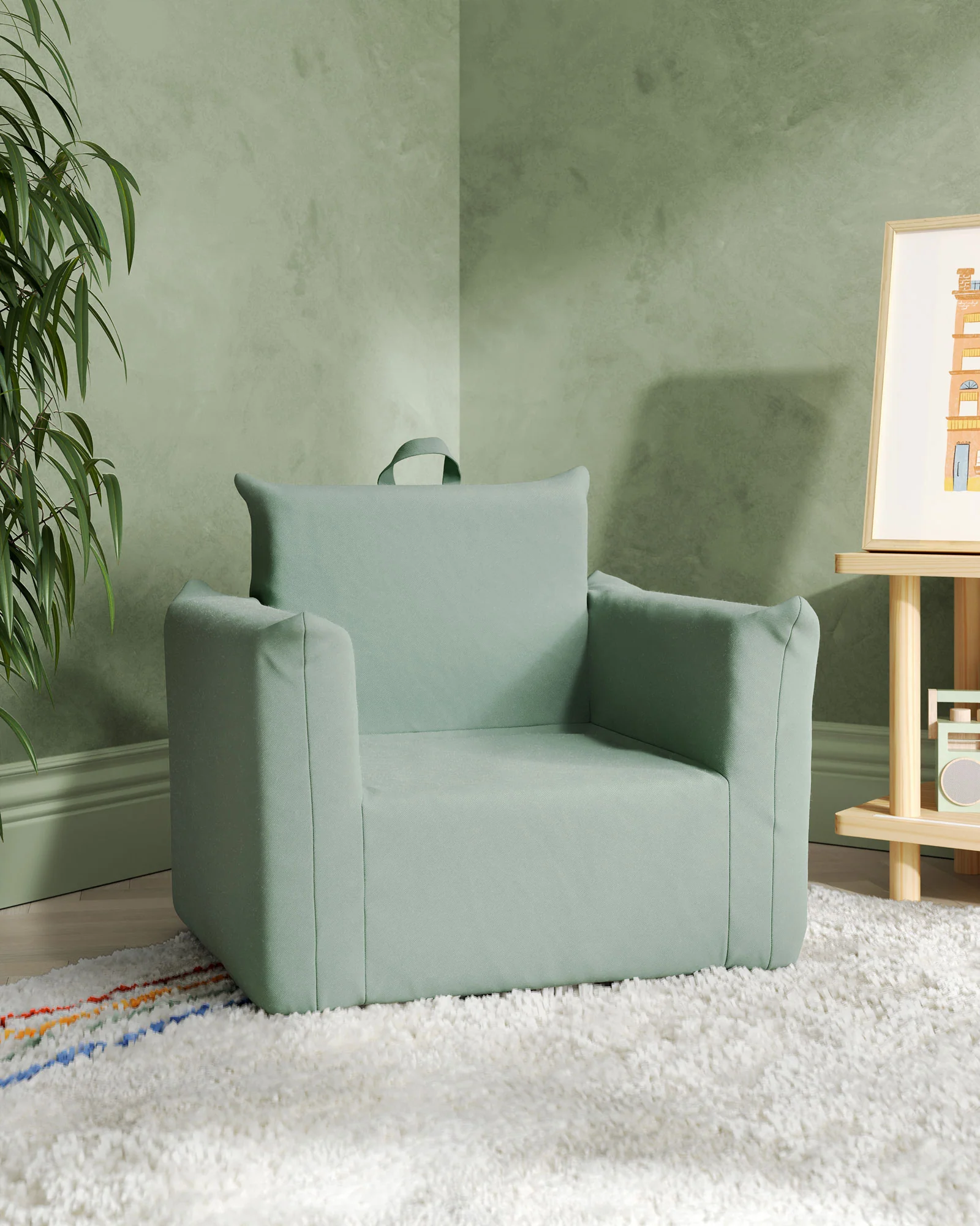The Hug Mini Chair in Twill - Image 23