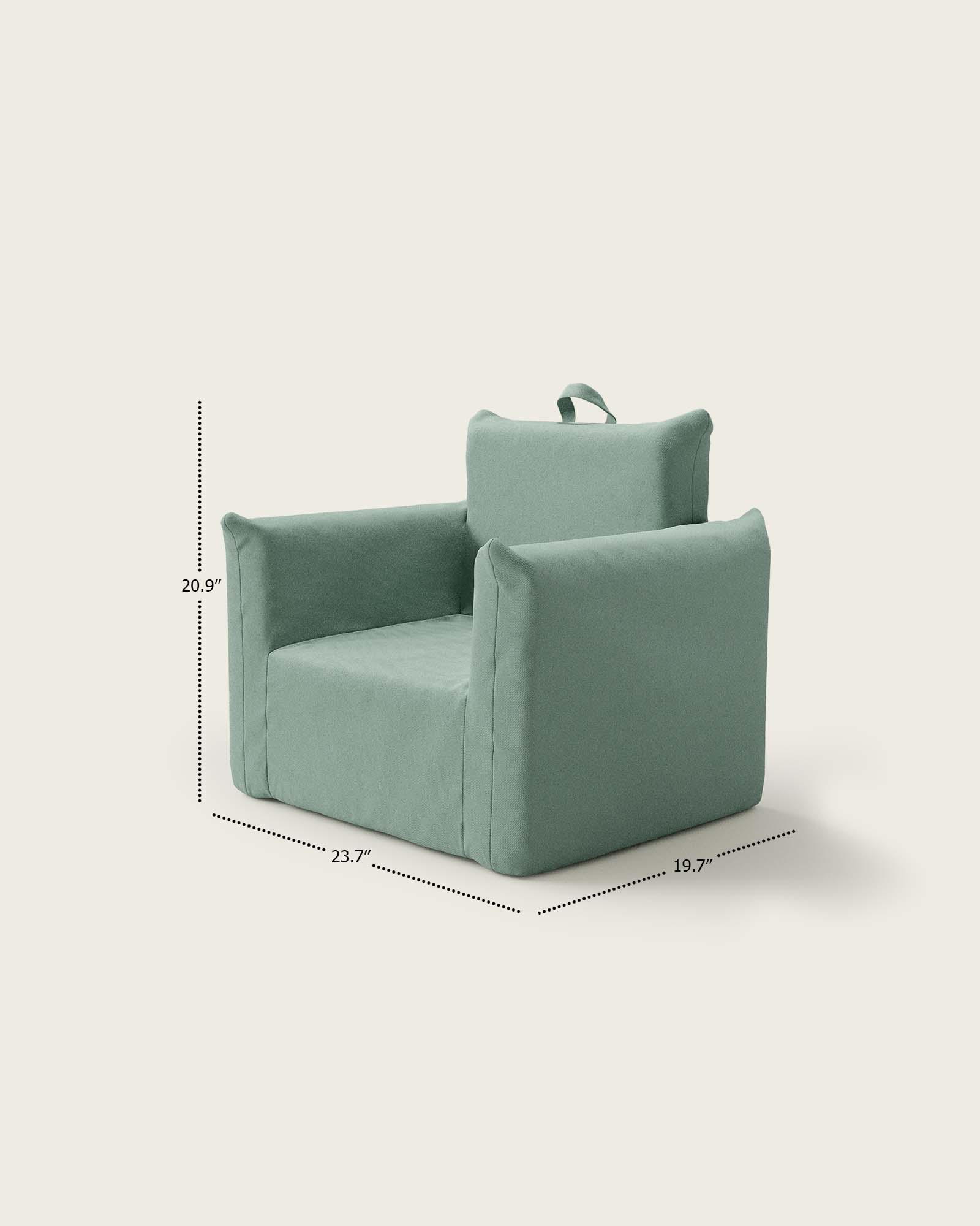 The Hug Mini Chair in Twill - Image 26