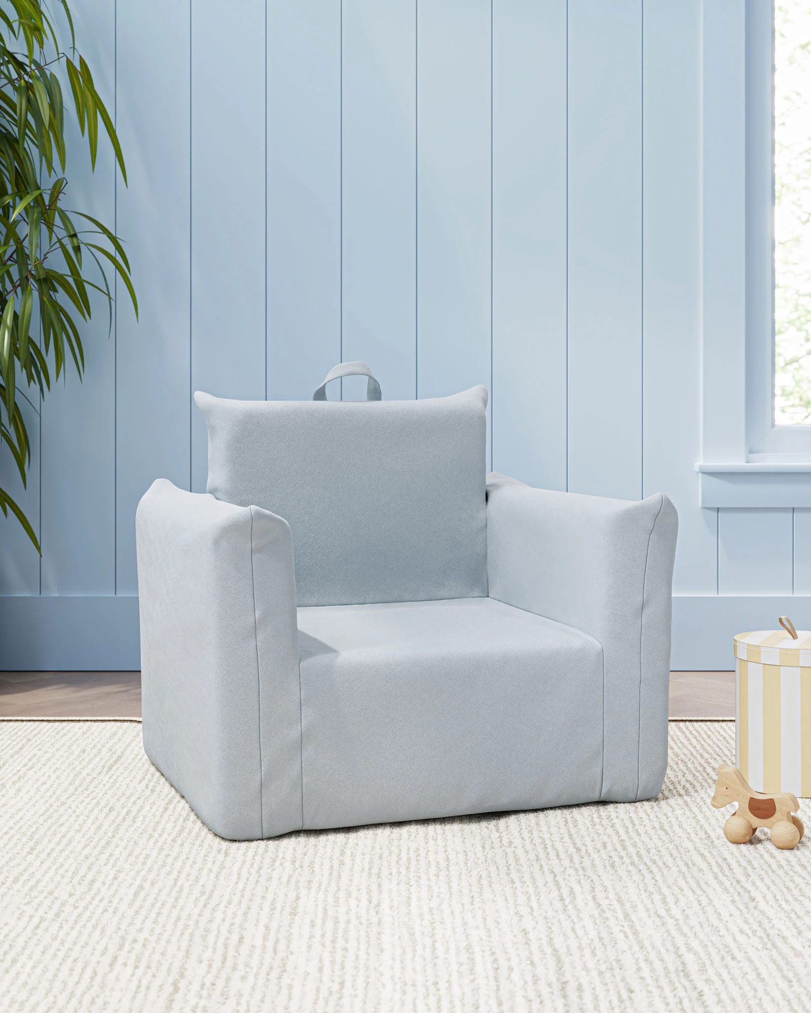 The Hug Mini Chair in Twill - Image 38