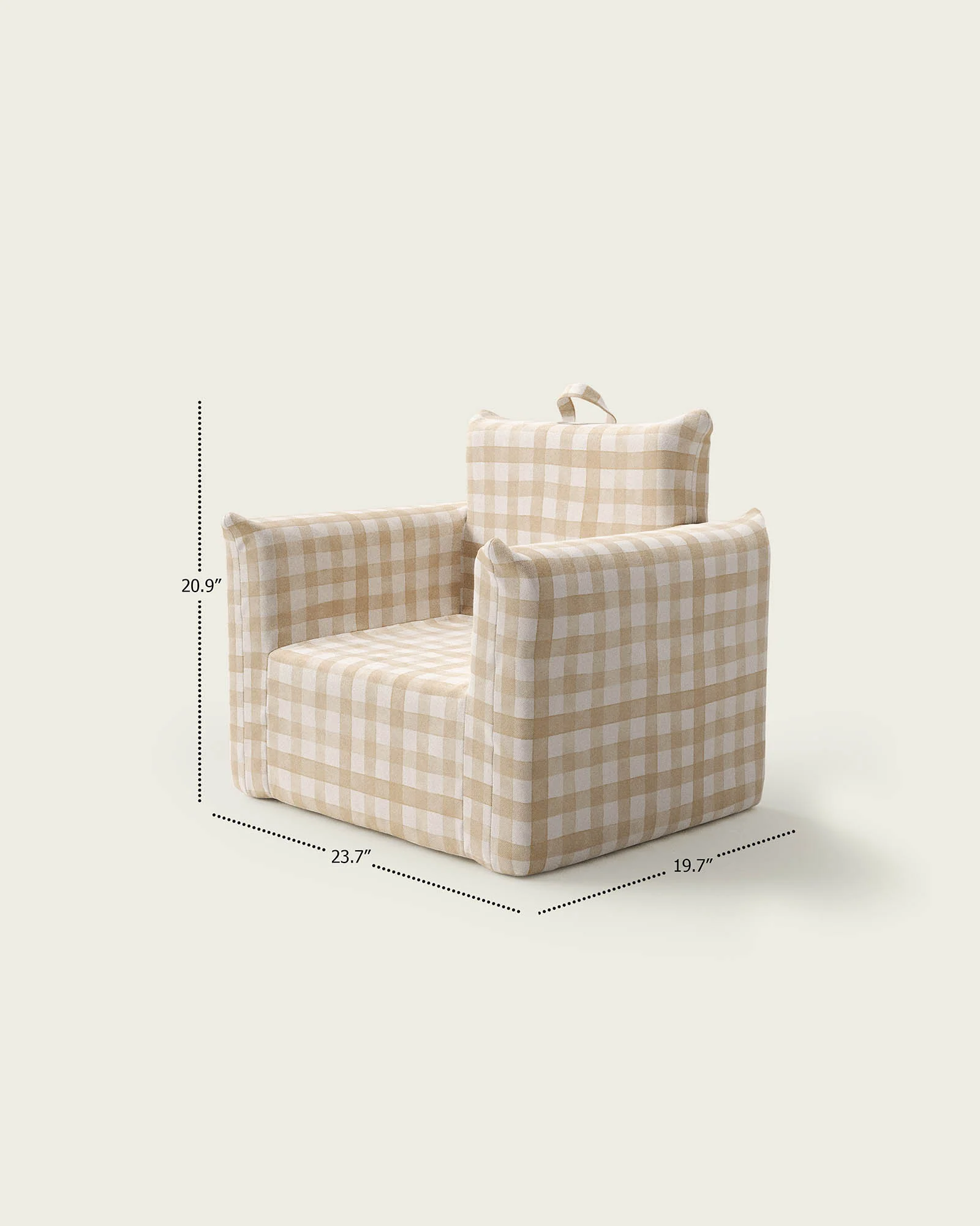 The Hug Mini Chair in Twill - Image 43